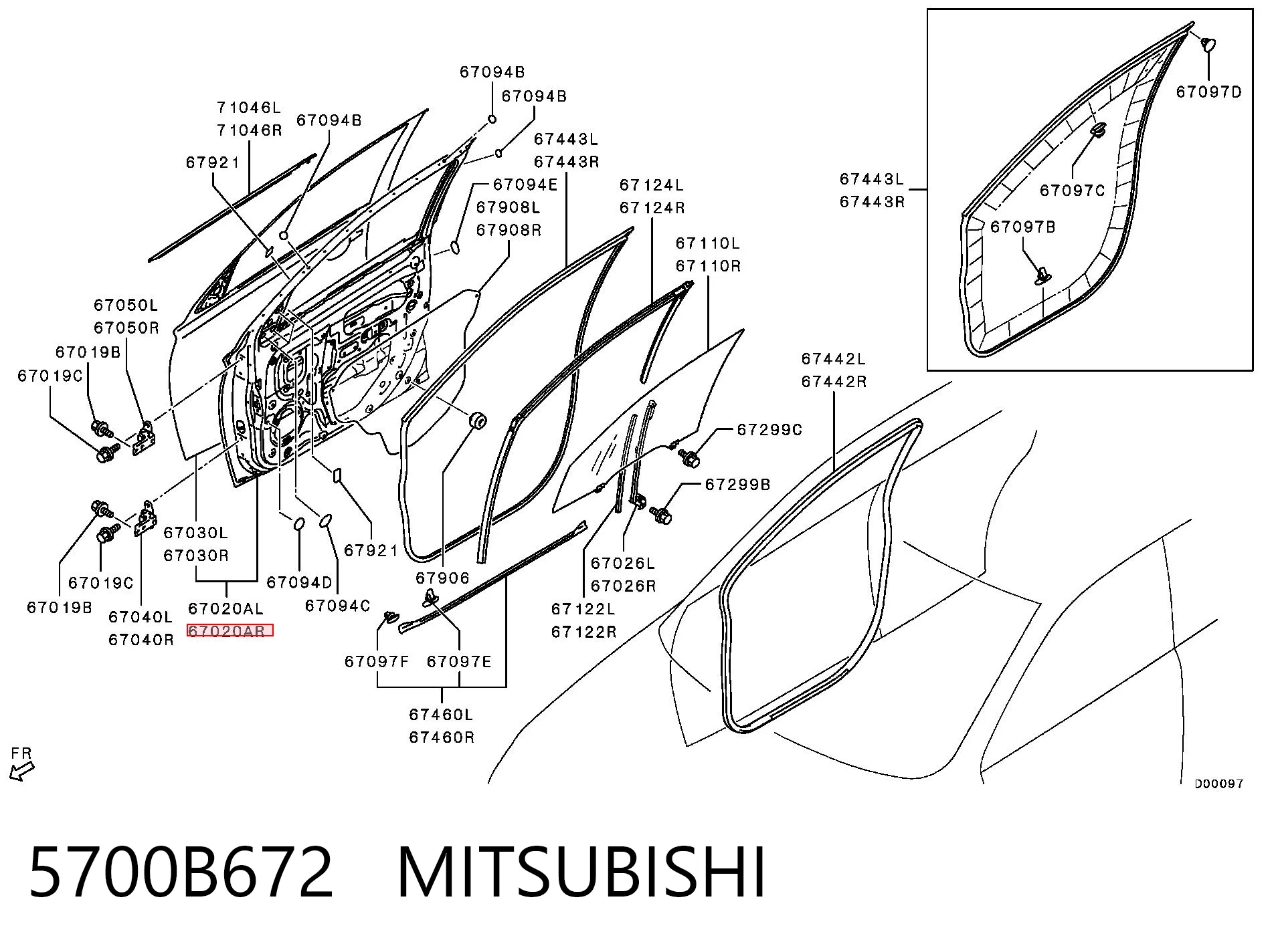 5700B672 Mitsubishi