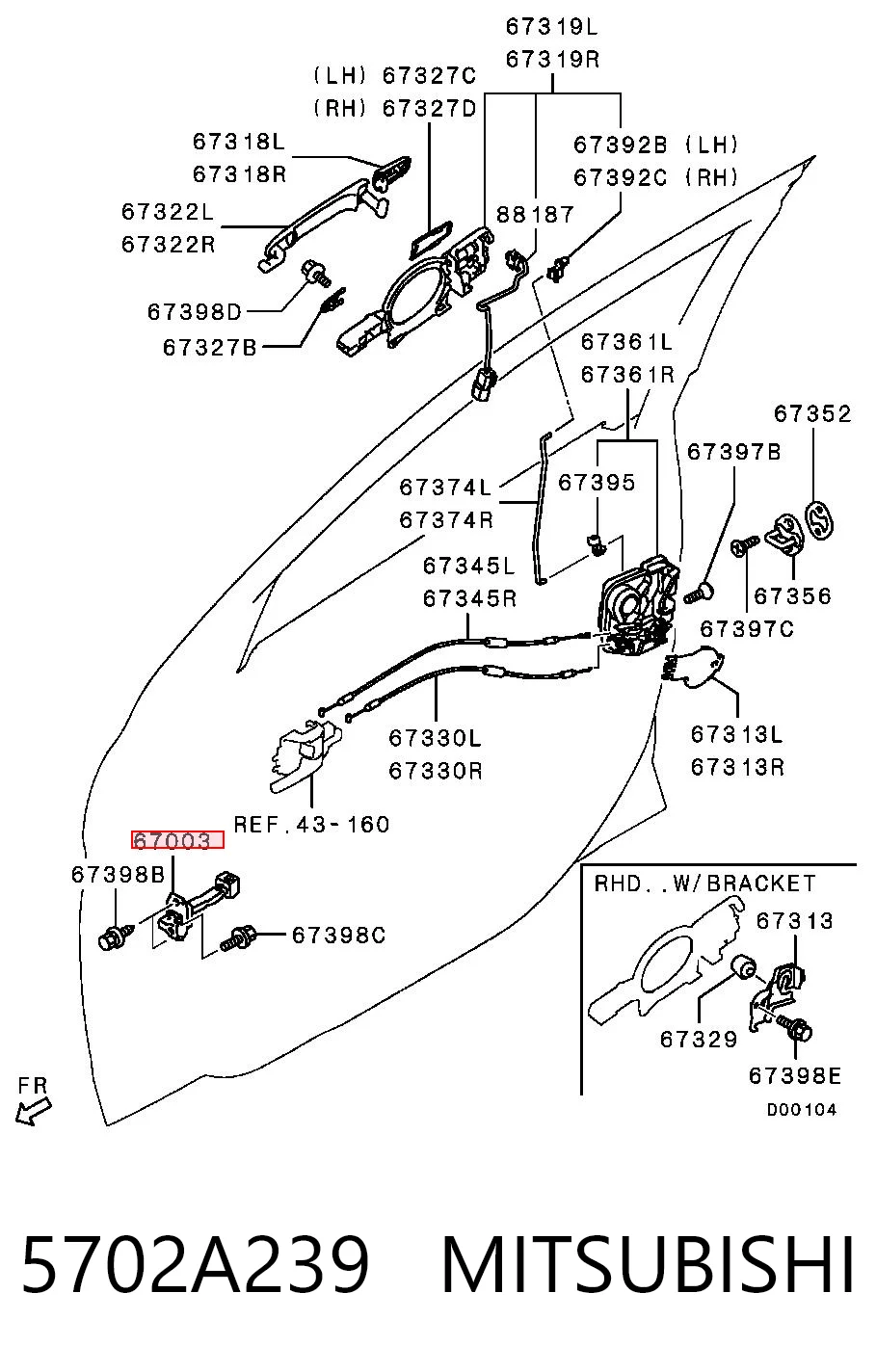 5702A239 Mitsubishi