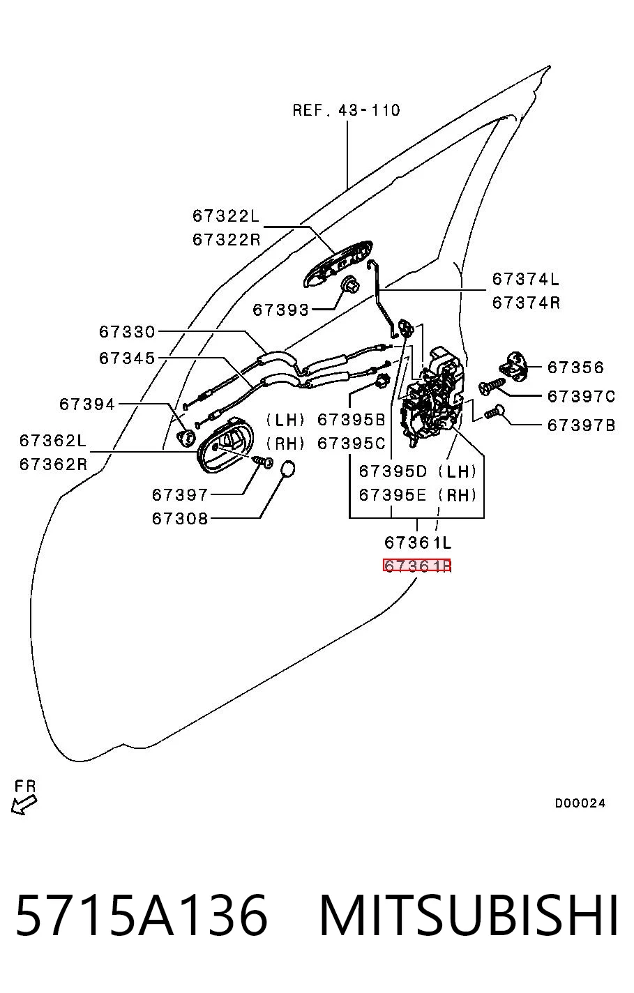 5715A136 Mitsubishi