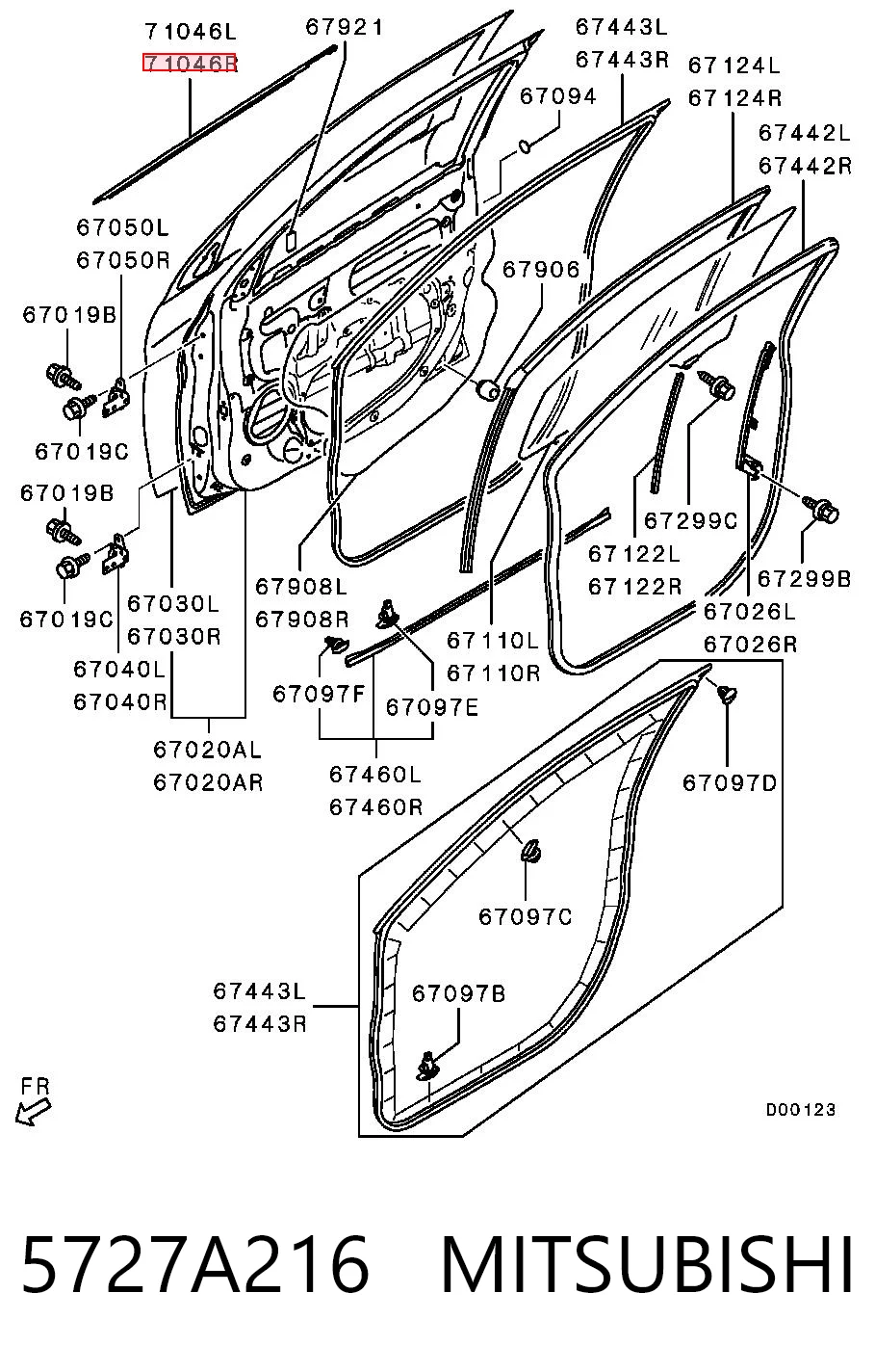 5727A216 Mitsubishi 