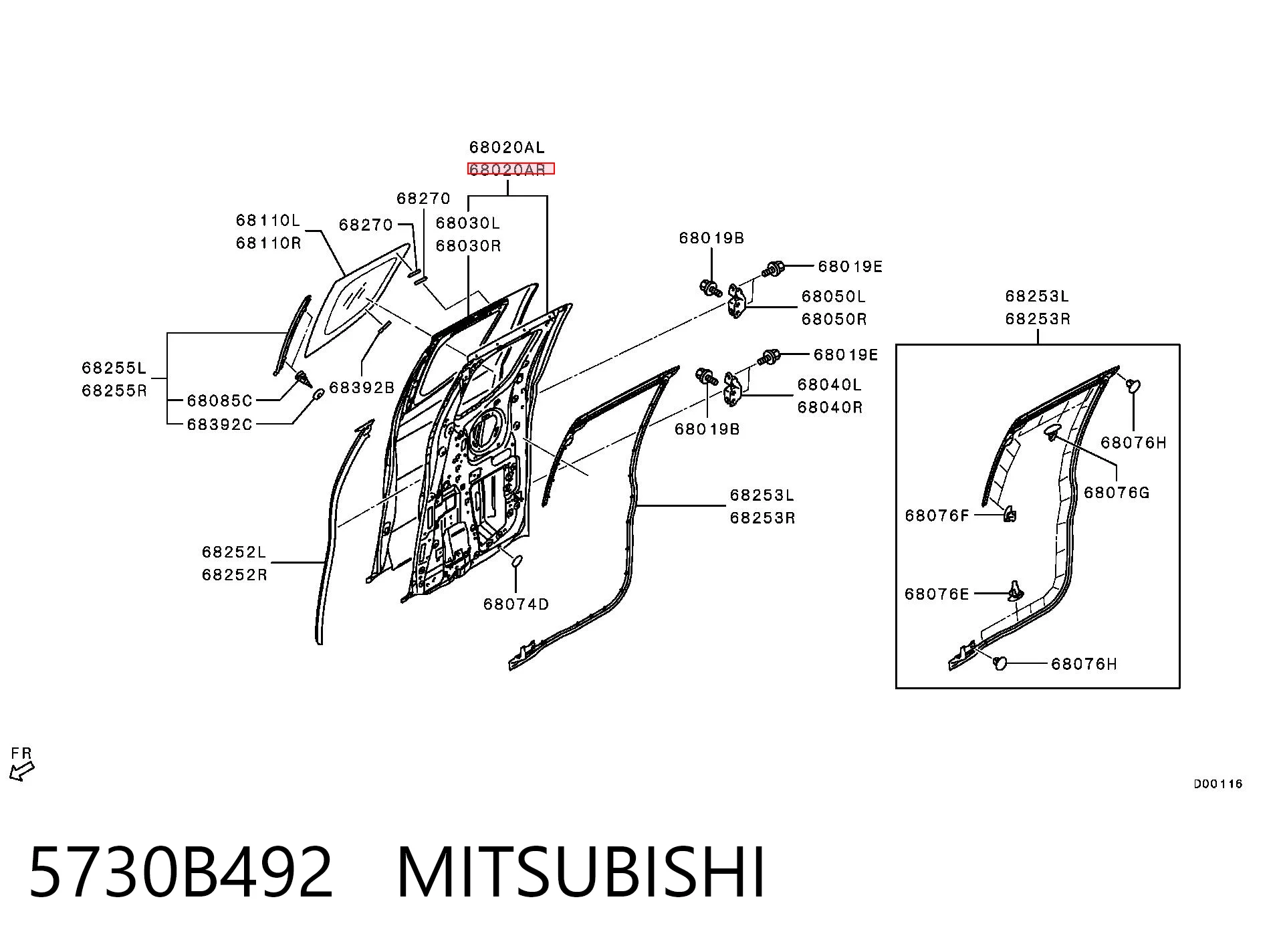 5730B492 Mitsubishi