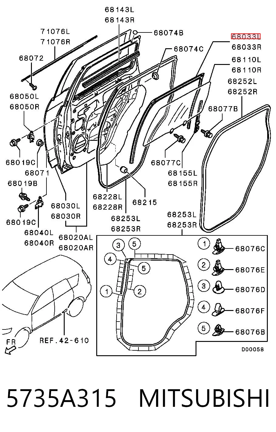 5735A315 Mitsubishi