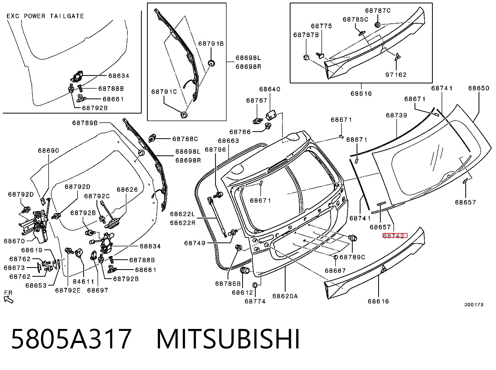5805A317 Mitsubishi