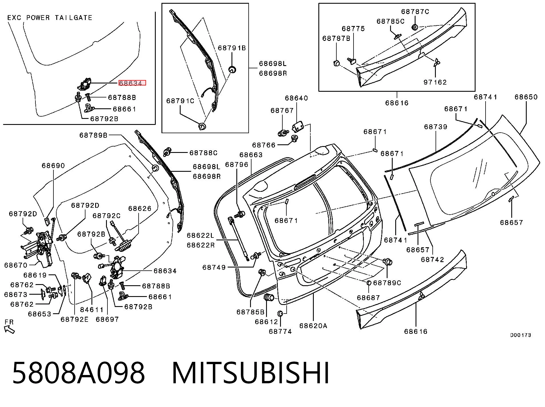 5808A098 Mitsubishi