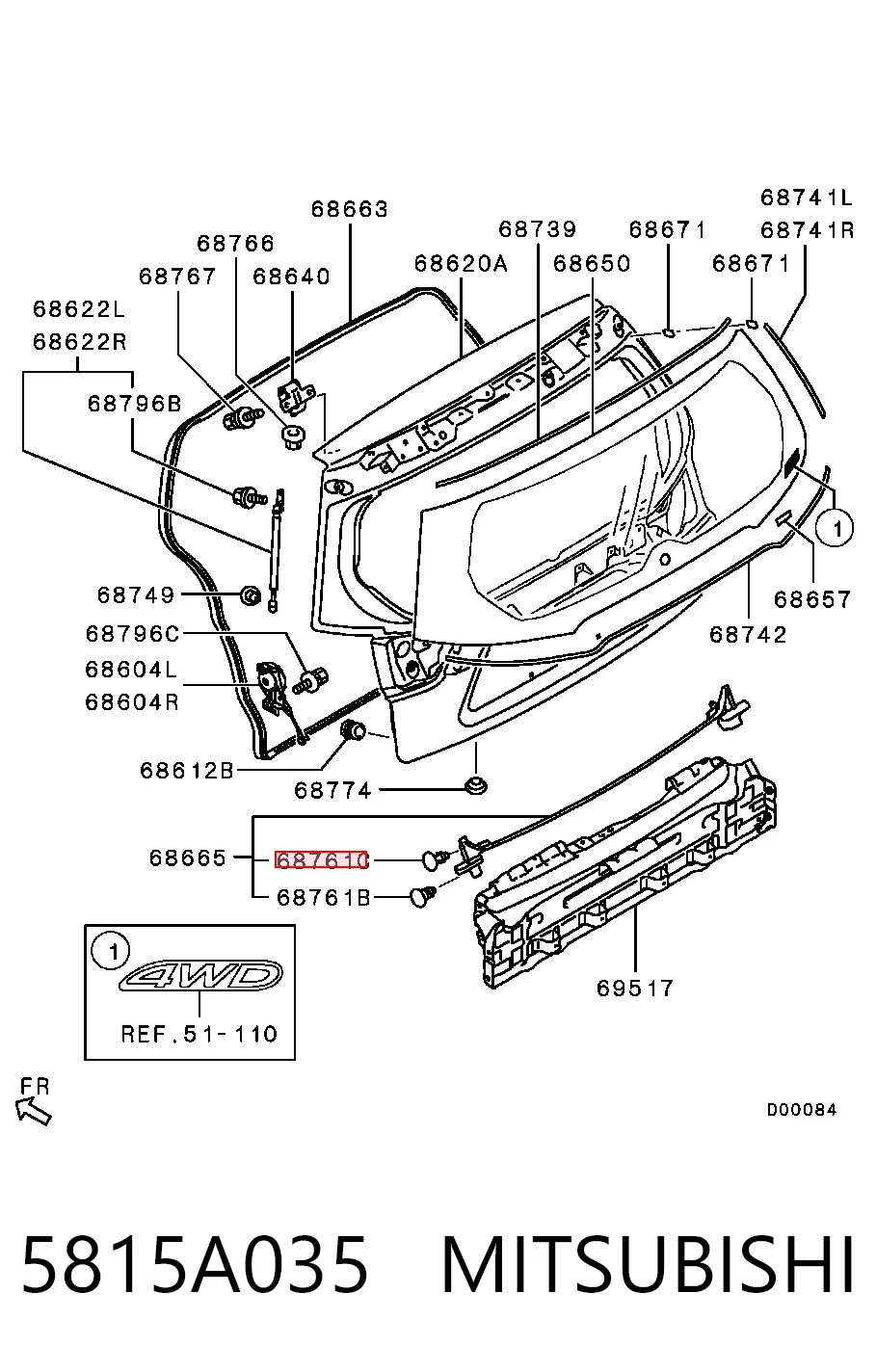5815A035 Mitsubishi