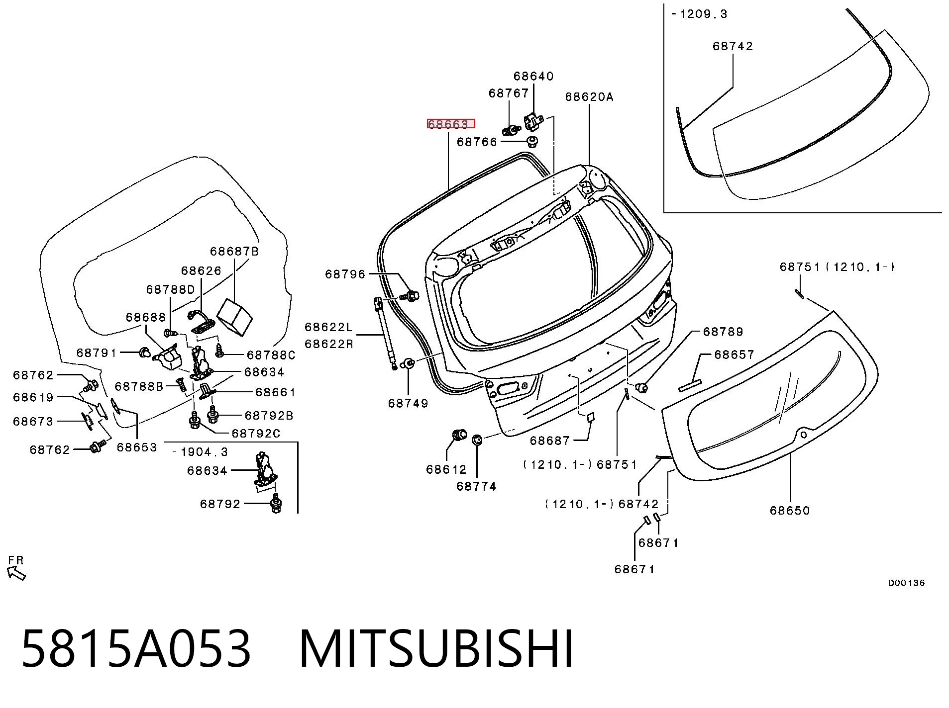 5815A053 Mitsubishi