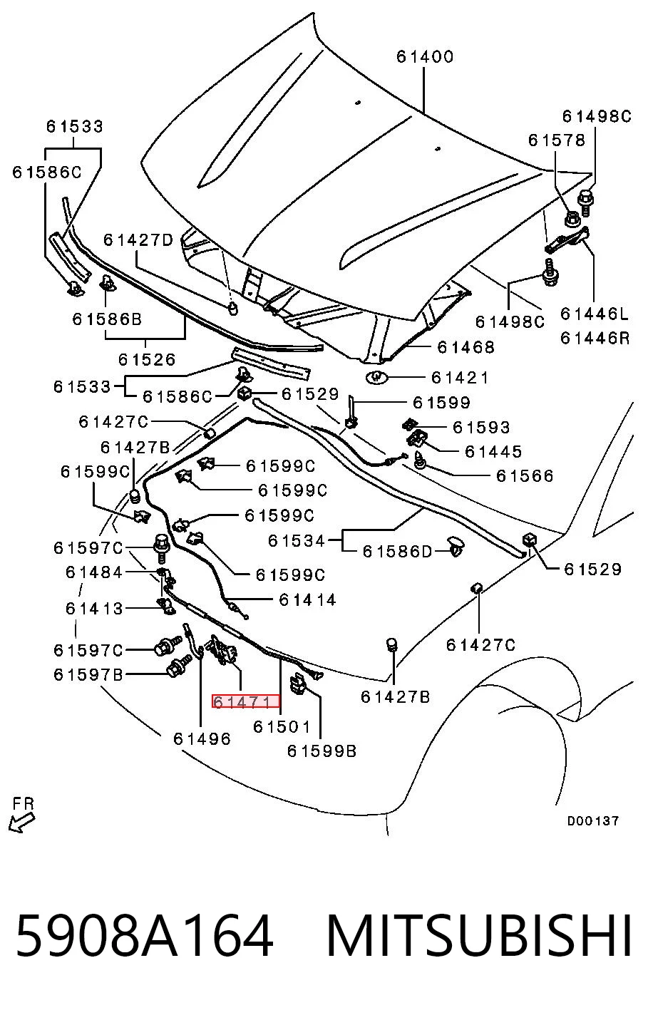 5908A164 Mitsubishi