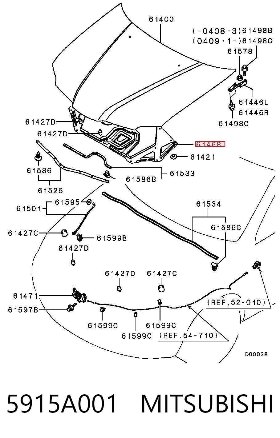 5915A001 Mitsubishi