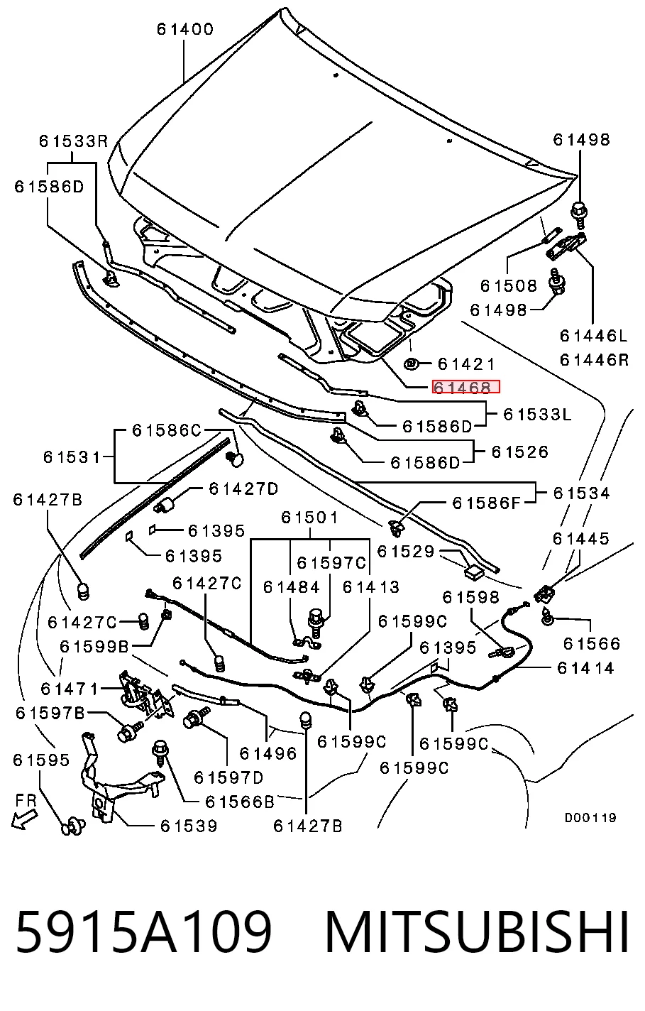 5915A109 Mitsubishi