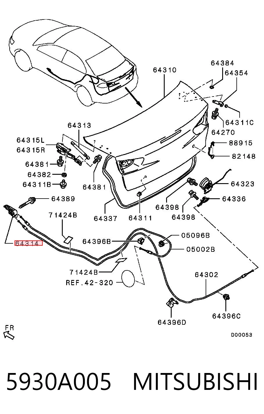 5930A005 Mitsubishi