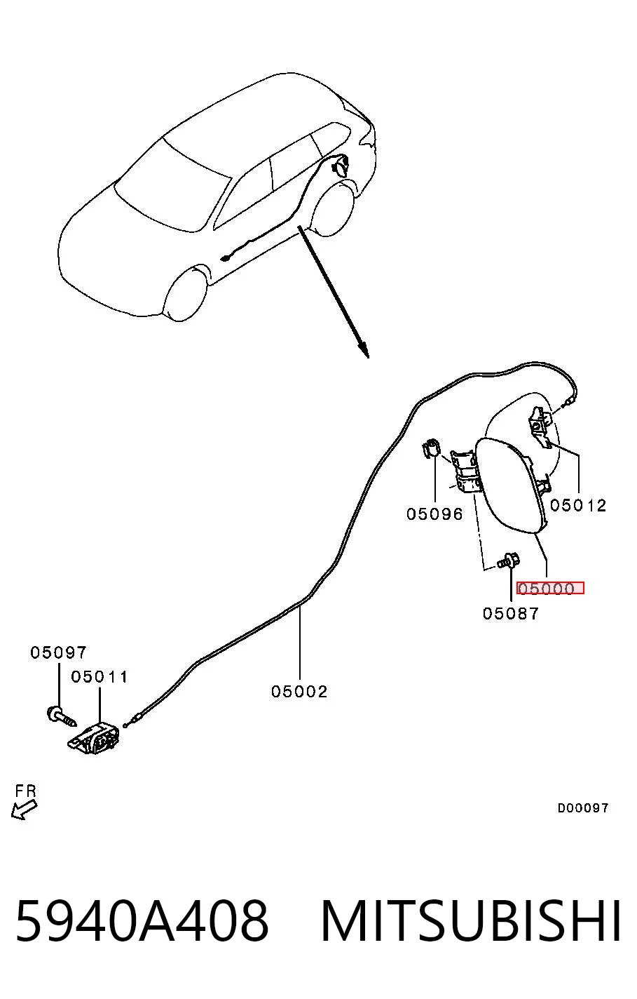 5940A408 Mitsubishi
