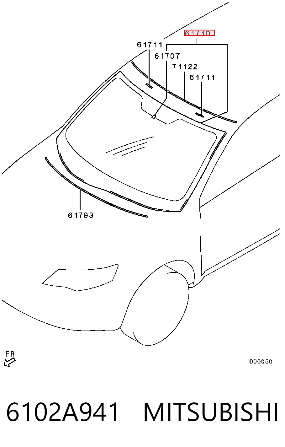 6102A941 Mitsubishi