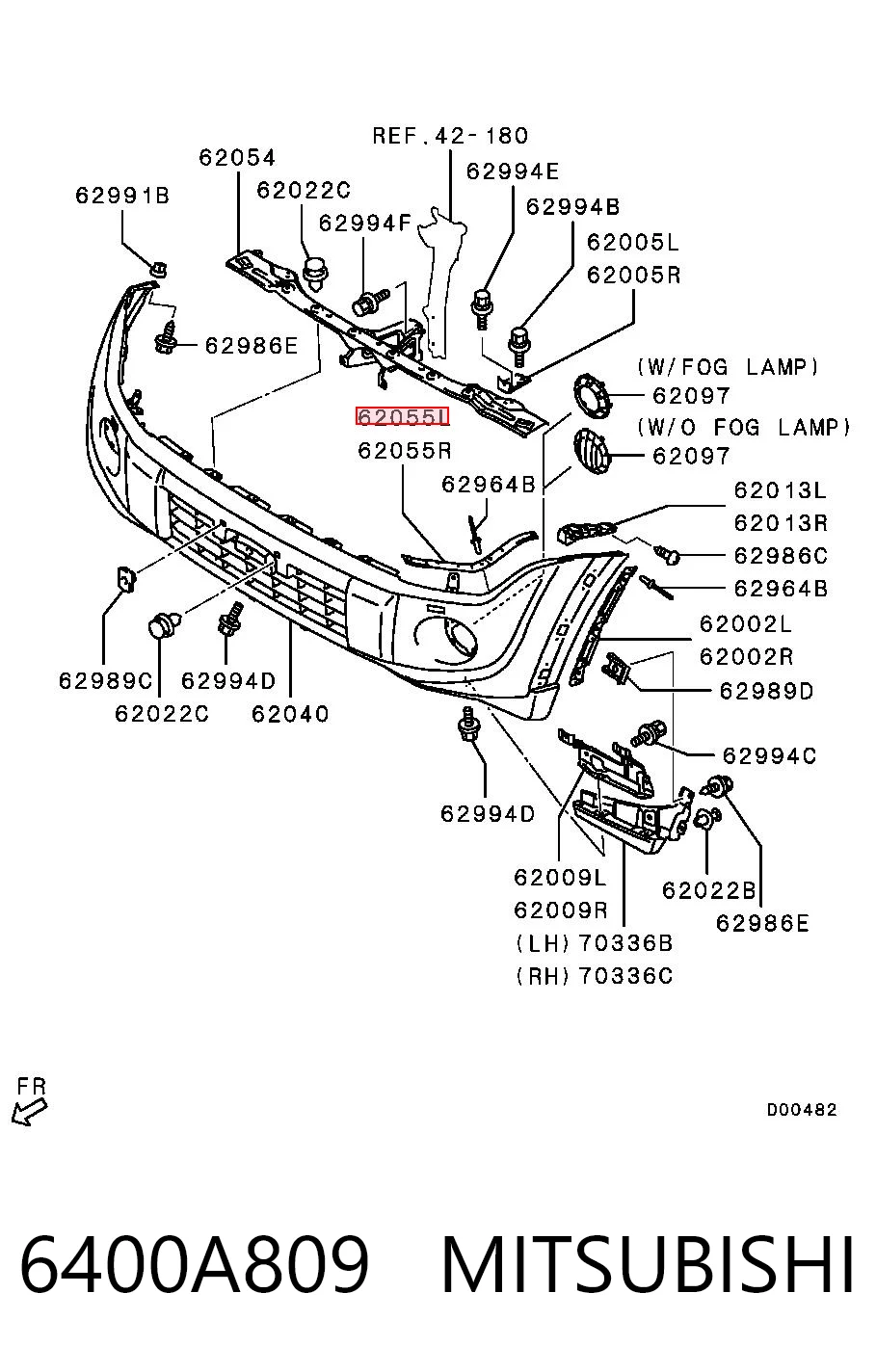 6400A809 Mitsubishi