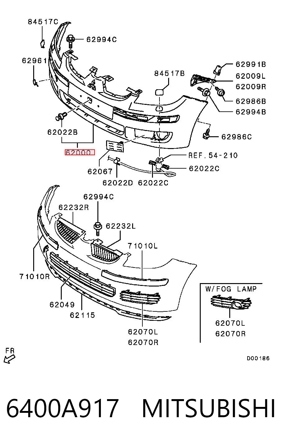 6400A917 Mitsubishi