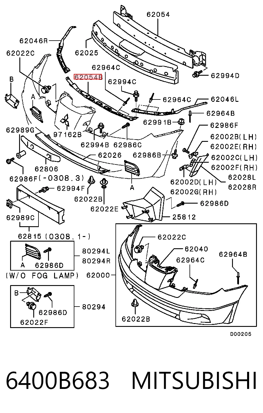 6400B683 Mitsubishi