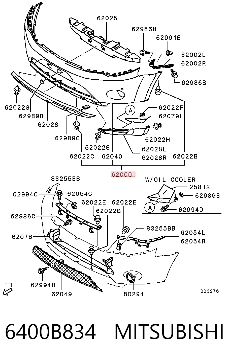 6400B834 Mitsubishi