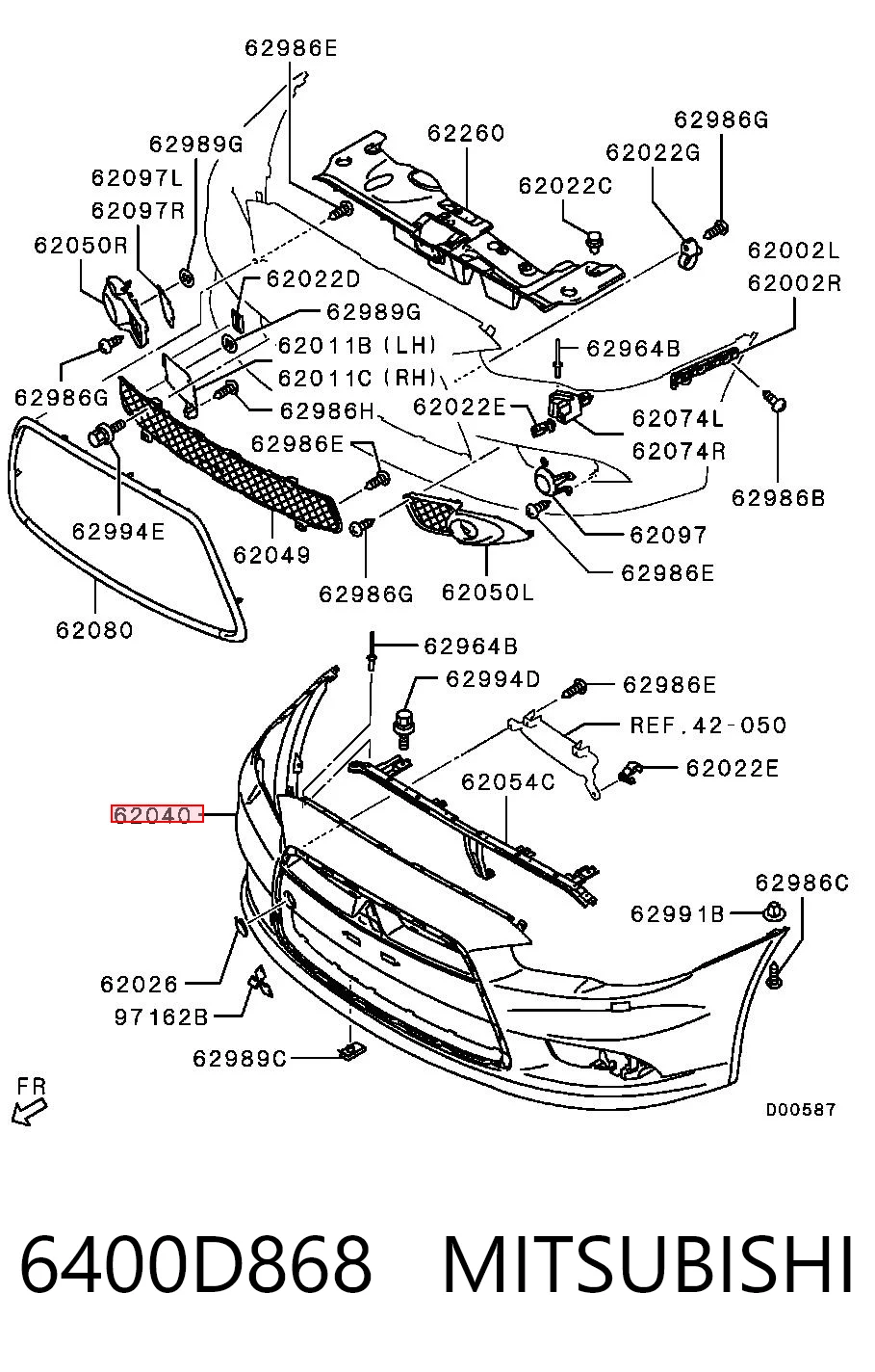 6400D868 Mitsubishi