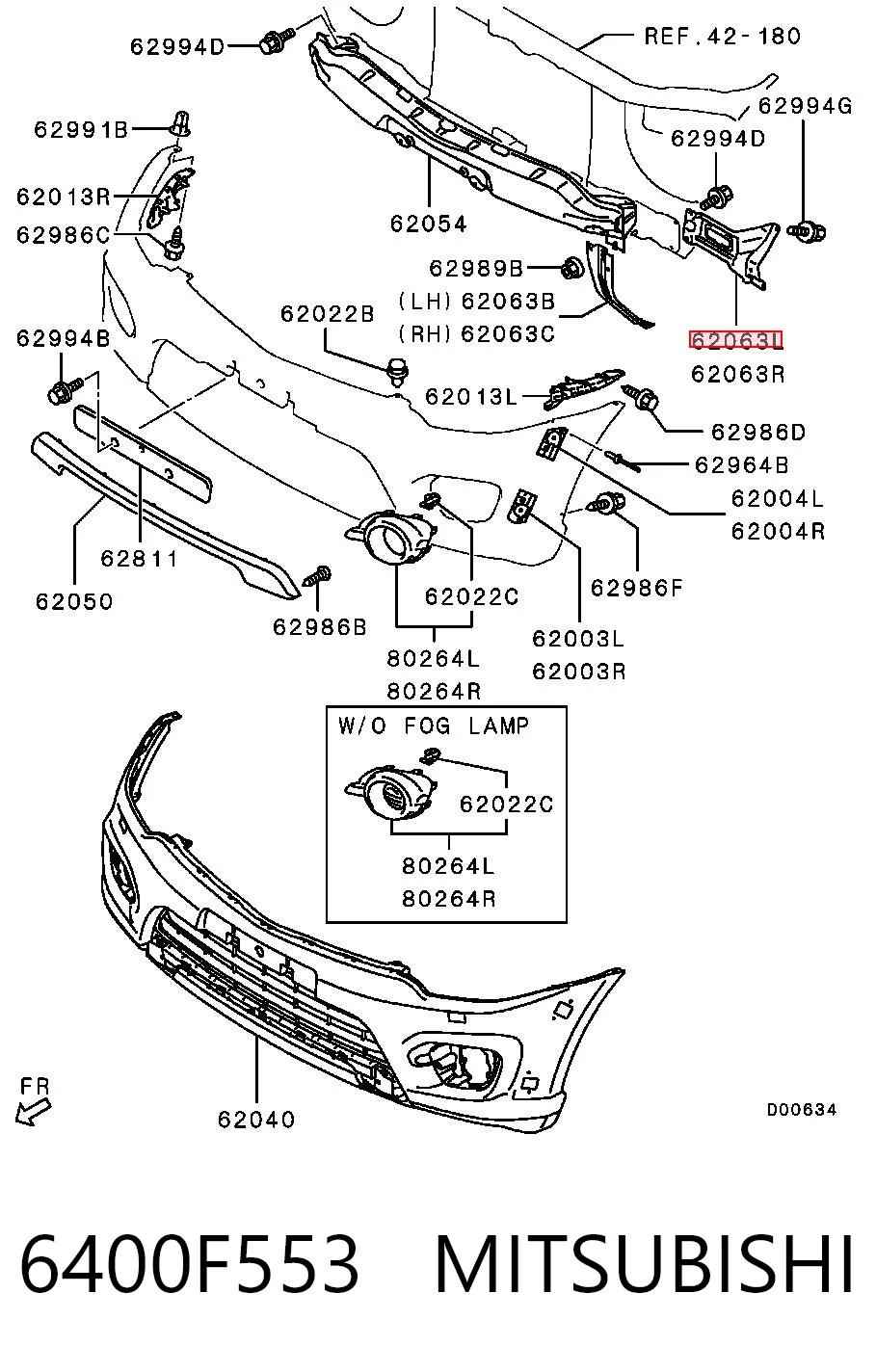 6400F553 Mitsubishi