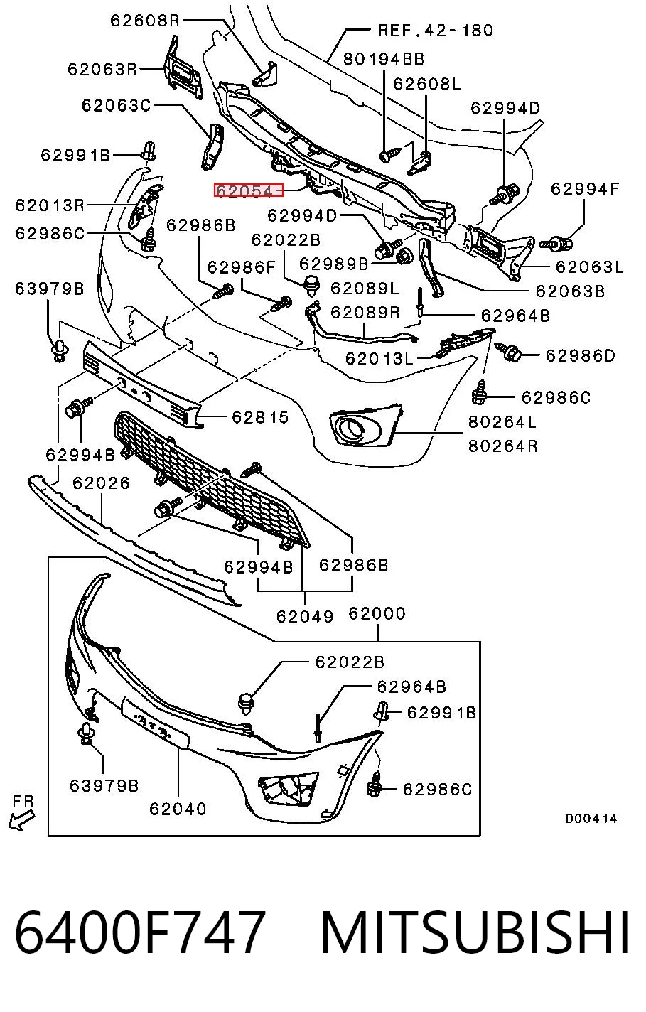 6400F747 Mitsubishi