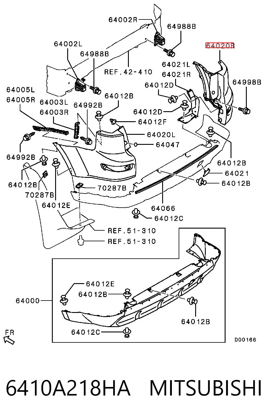 6410A218HA Mitsubishi