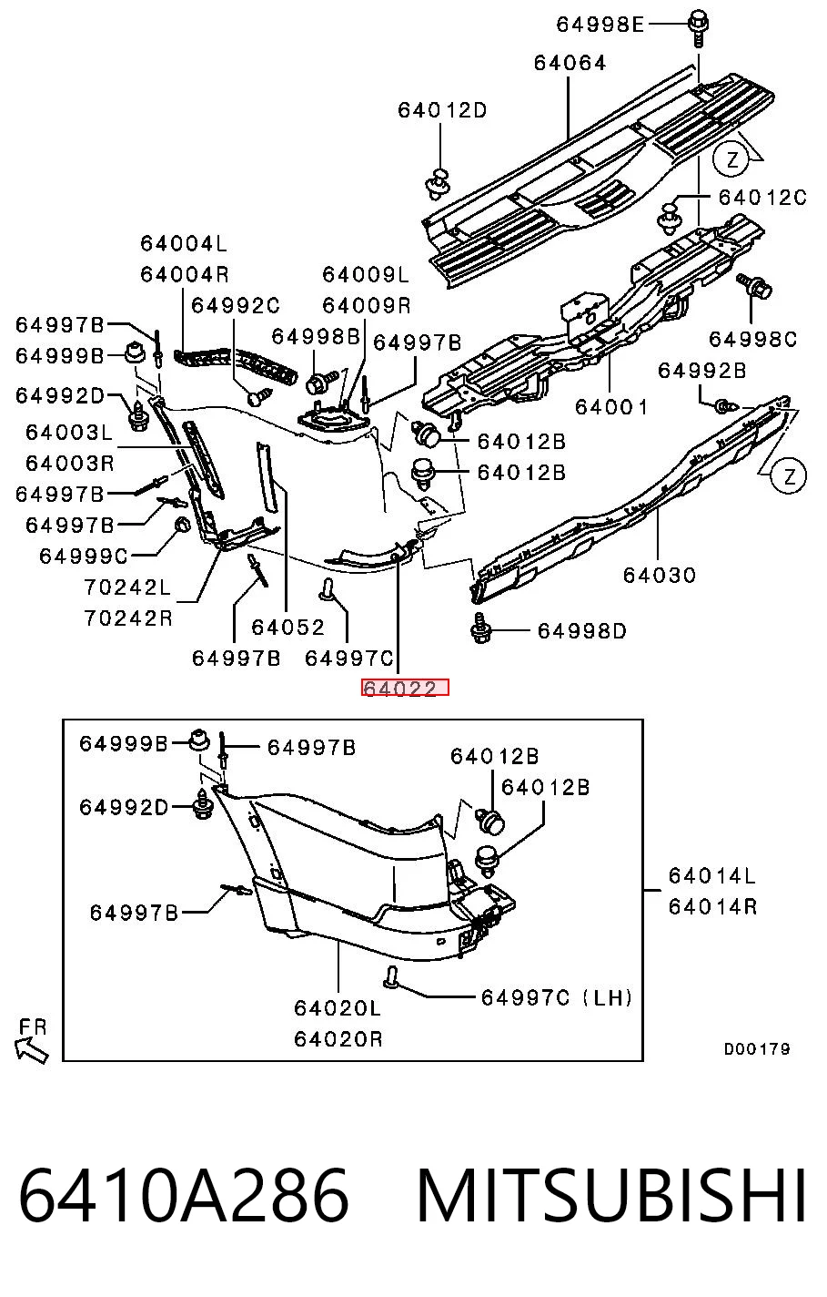6410A286 Mitsubishi