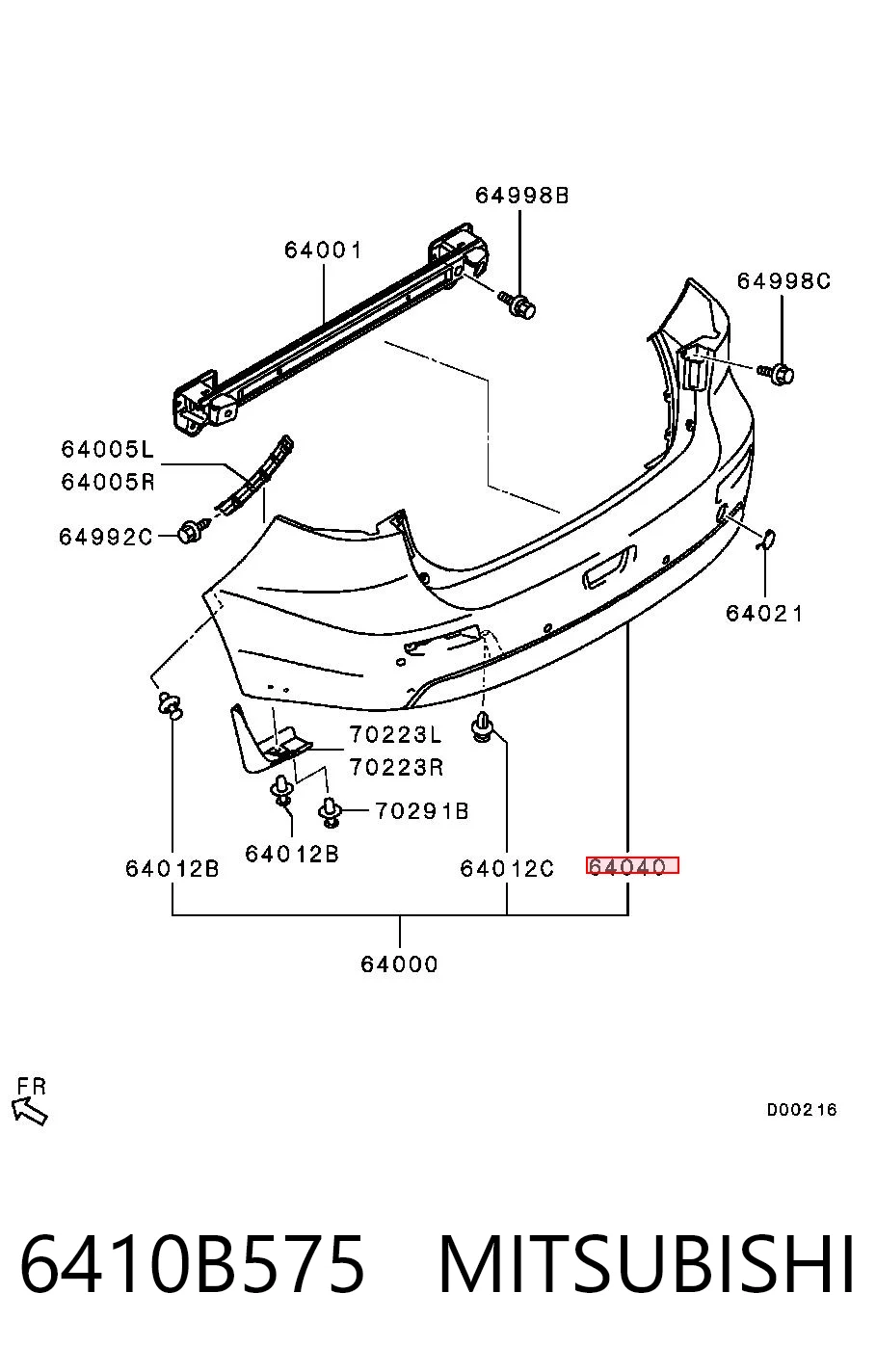 6410B575 Mitsubishi