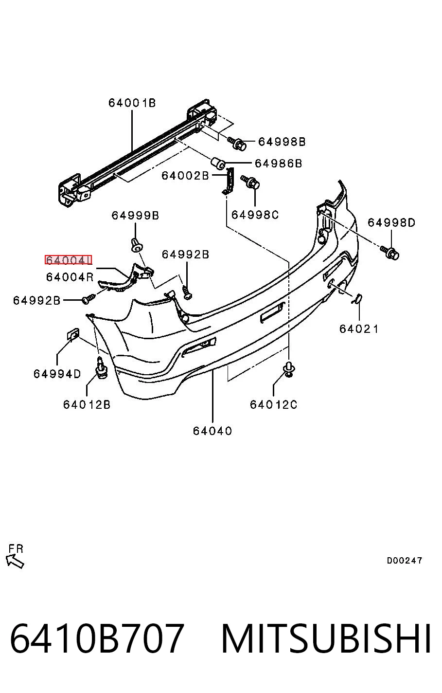 6410B707 Mitsubishi