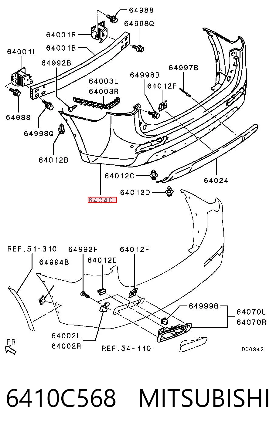 6410C568 Mitsubishi