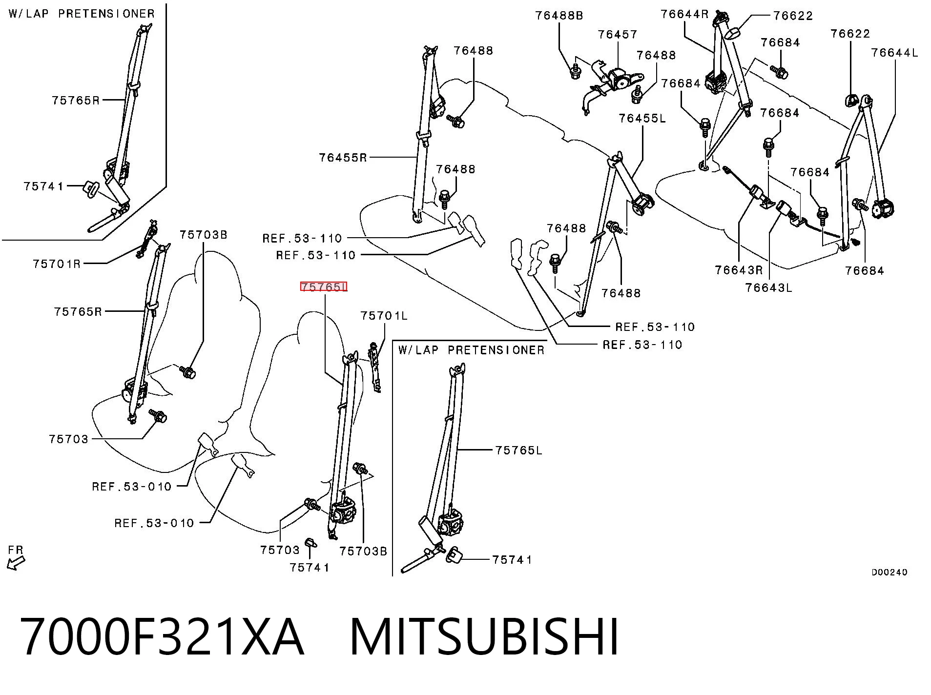 7000F321XA Mitsubishi