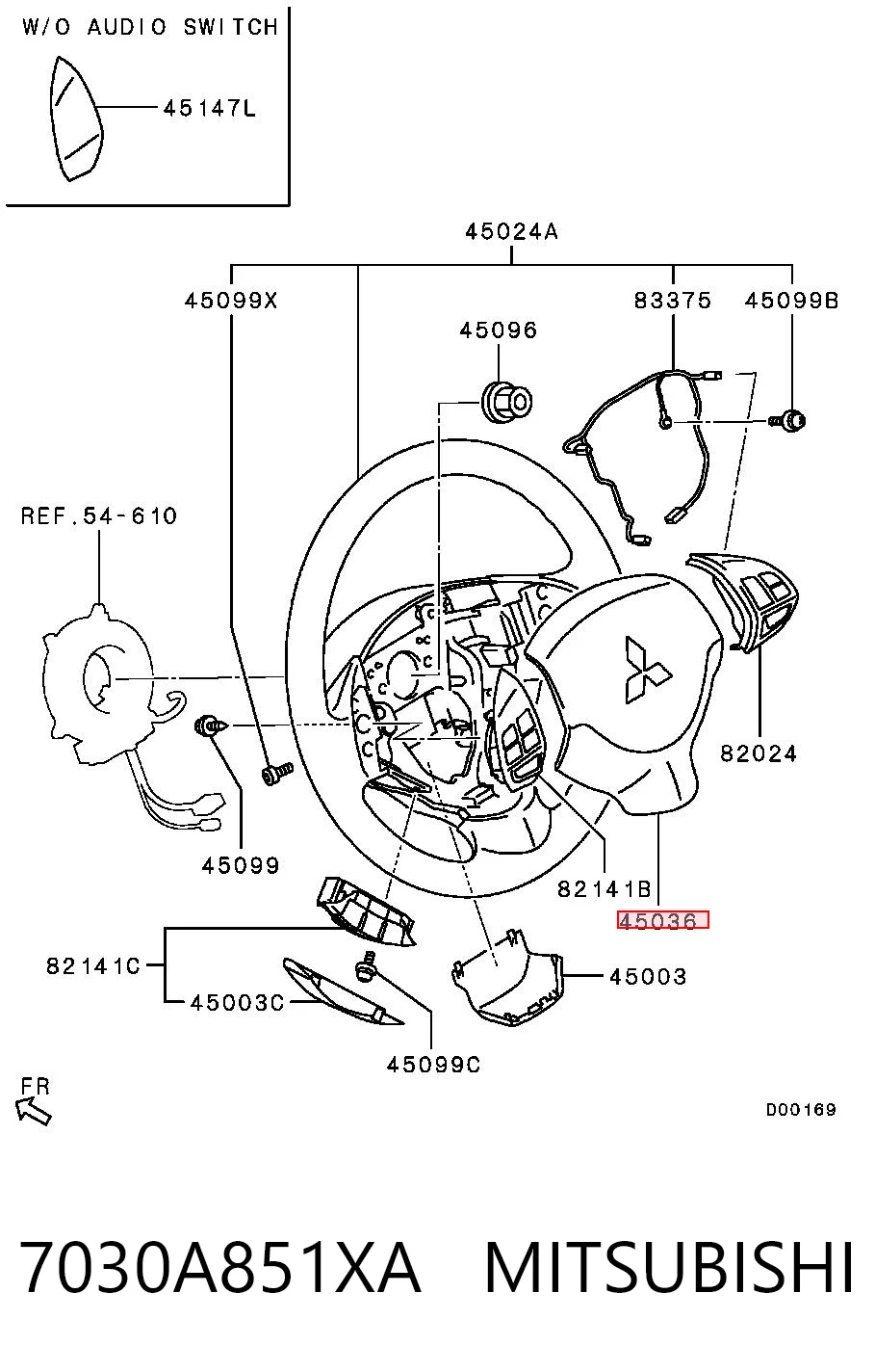 7030A851XA Mitsubishi