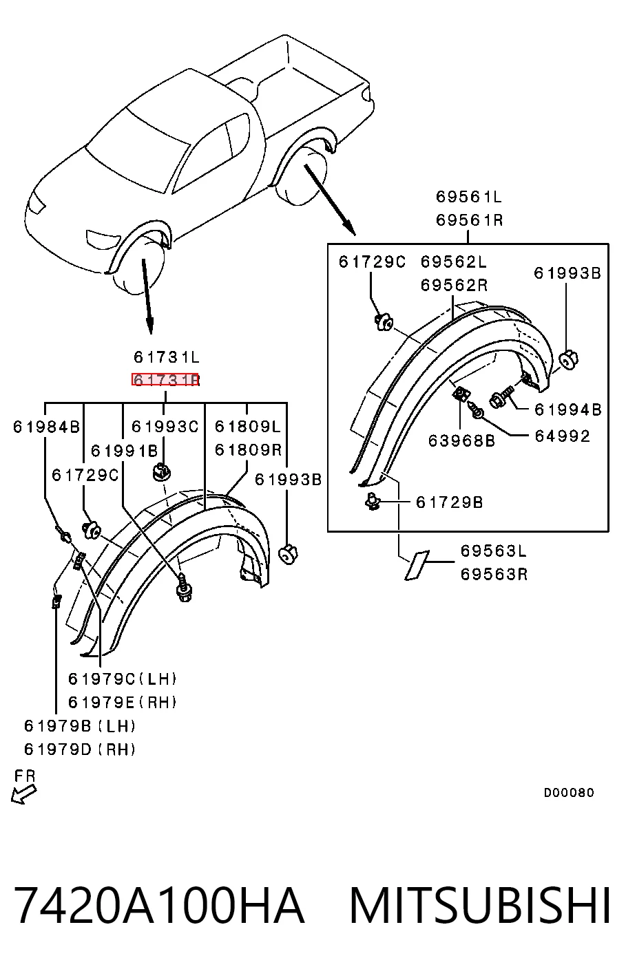 7420A100HA Mitsubishi