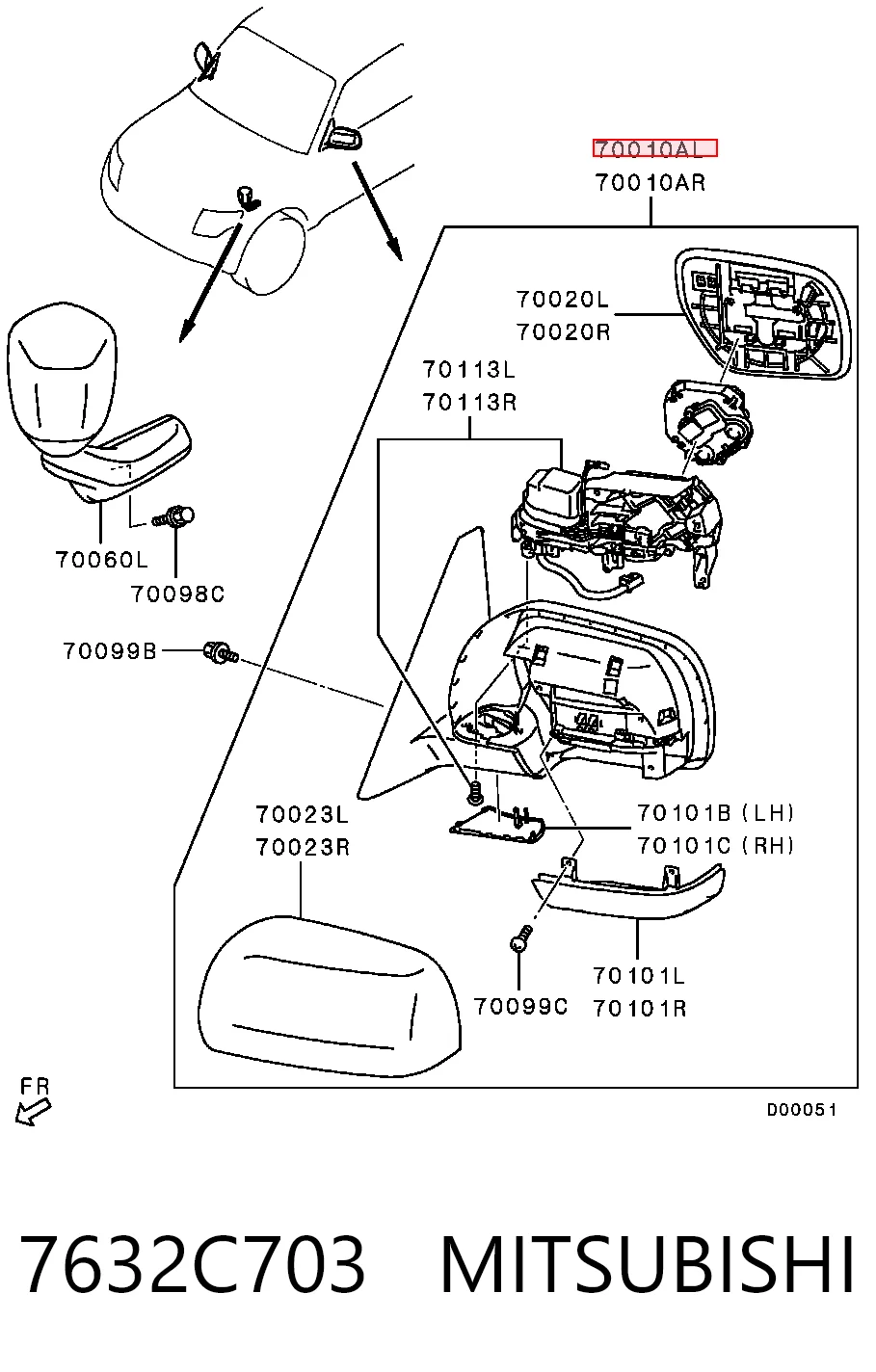 7632C703 Mitsubishi
