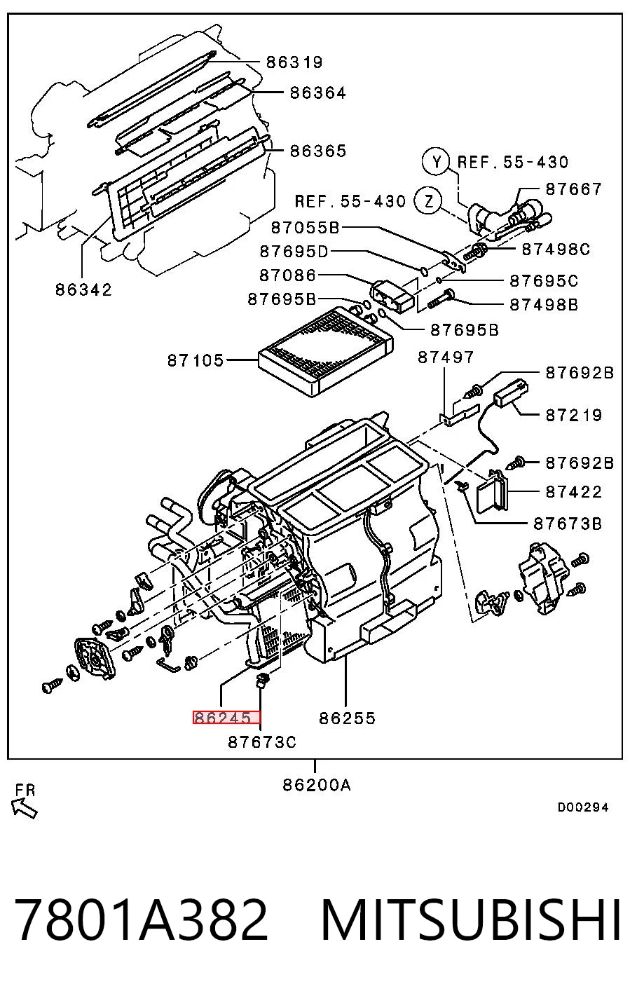 Radiador interior para Mitsubishi L 200 IV KA, KB