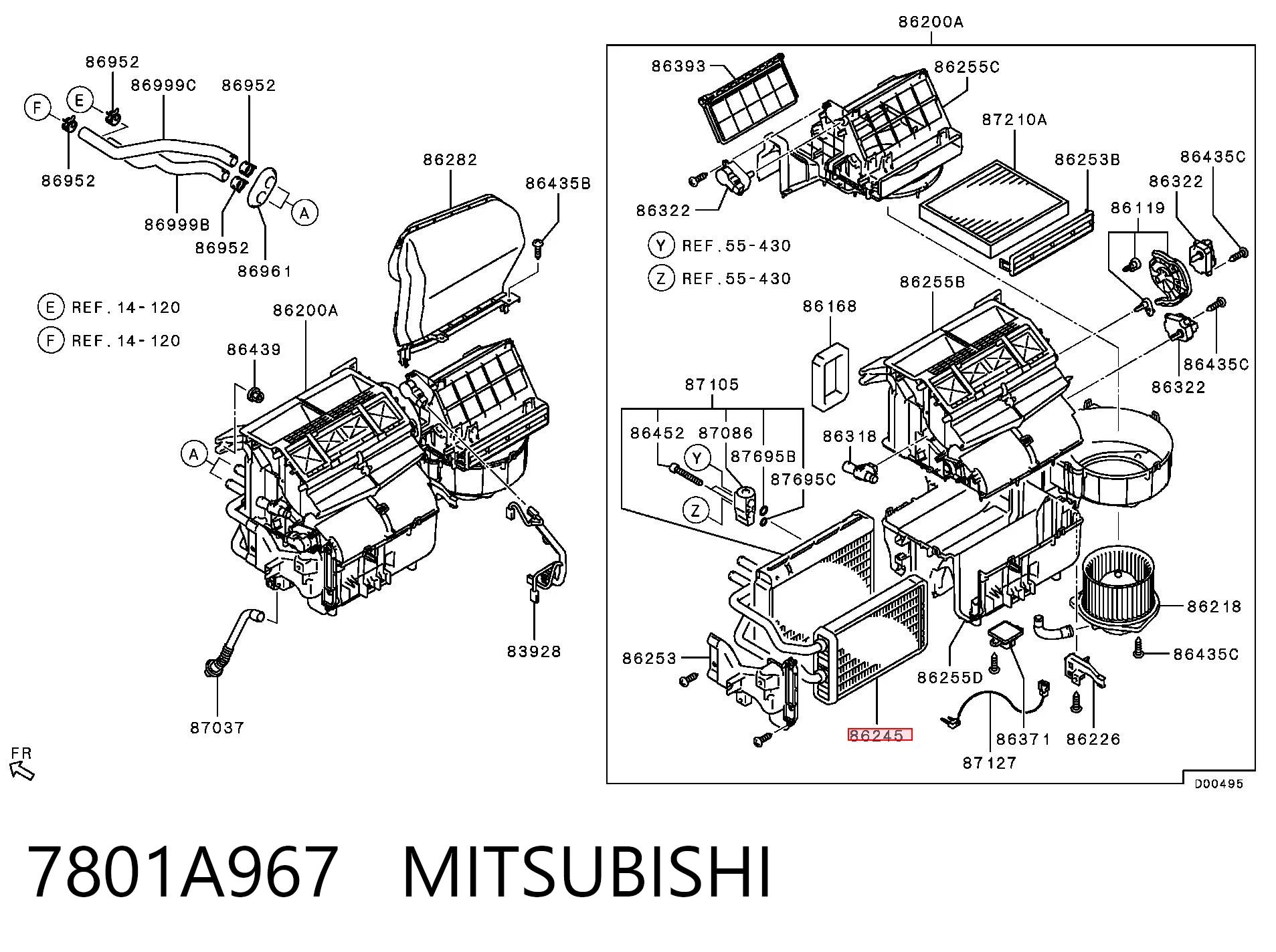 7801A967 Mitsubishi