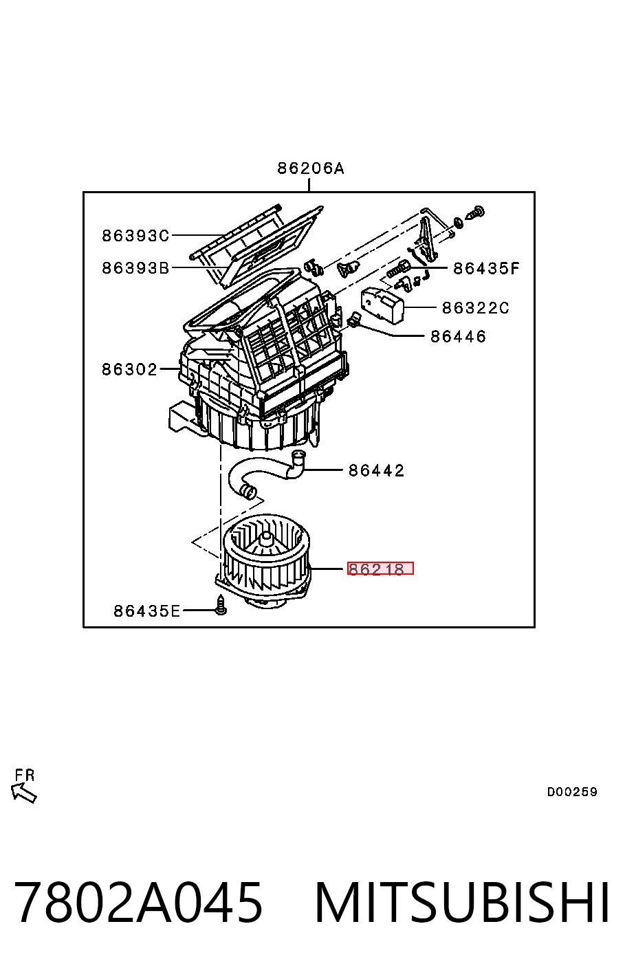 7802A045 Mitsubishi