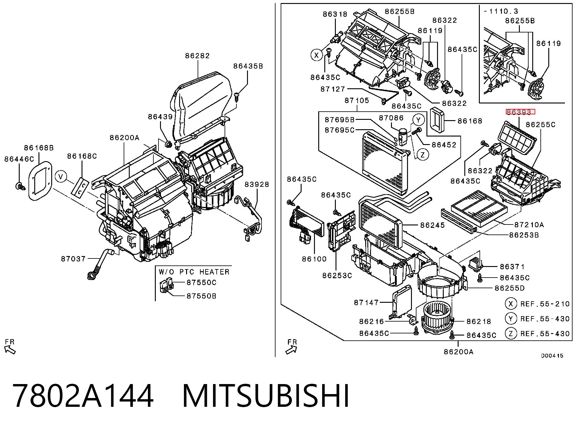 7802A144 Mitsubishi 