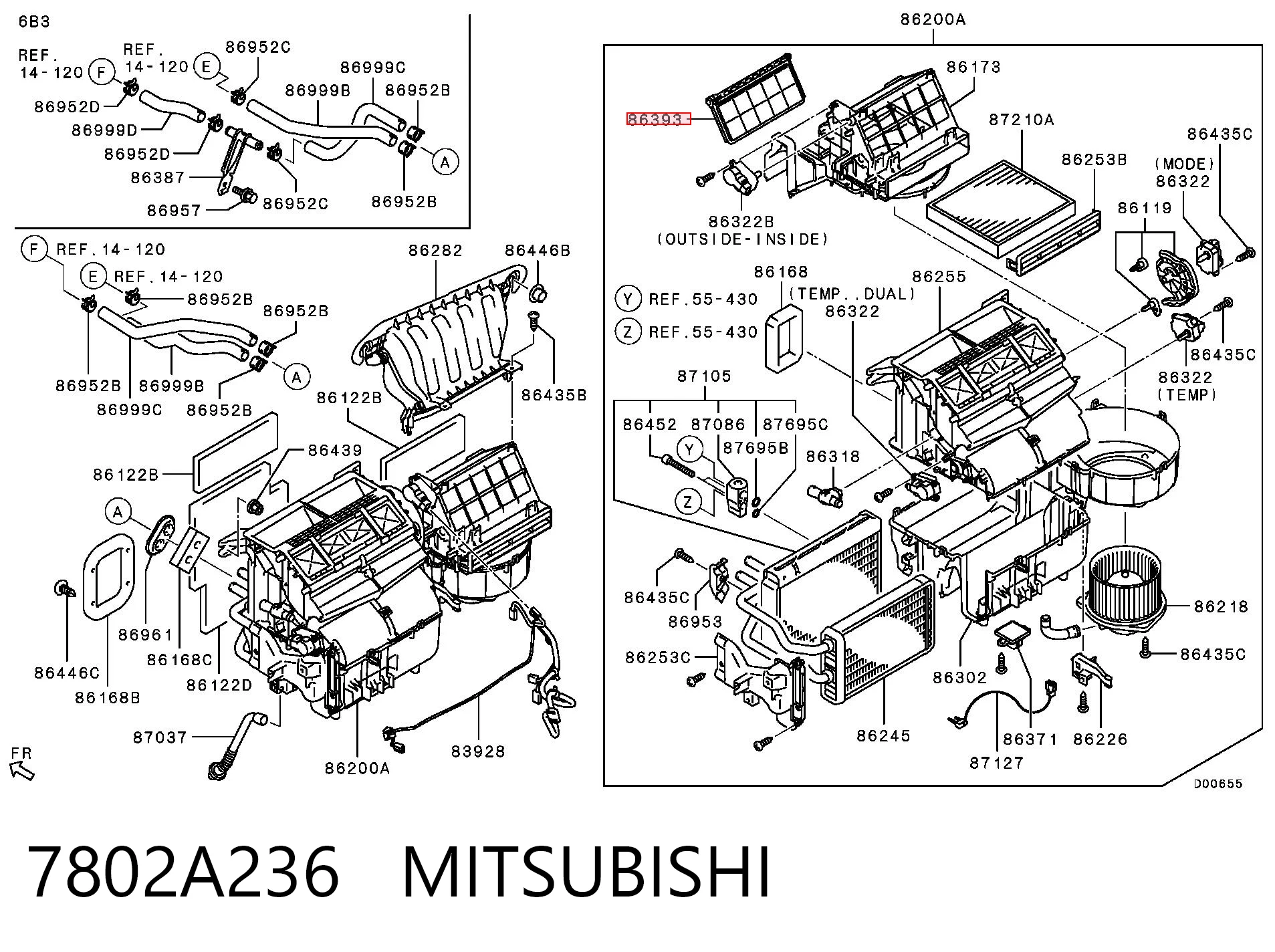 7802A236 Mitsubishi