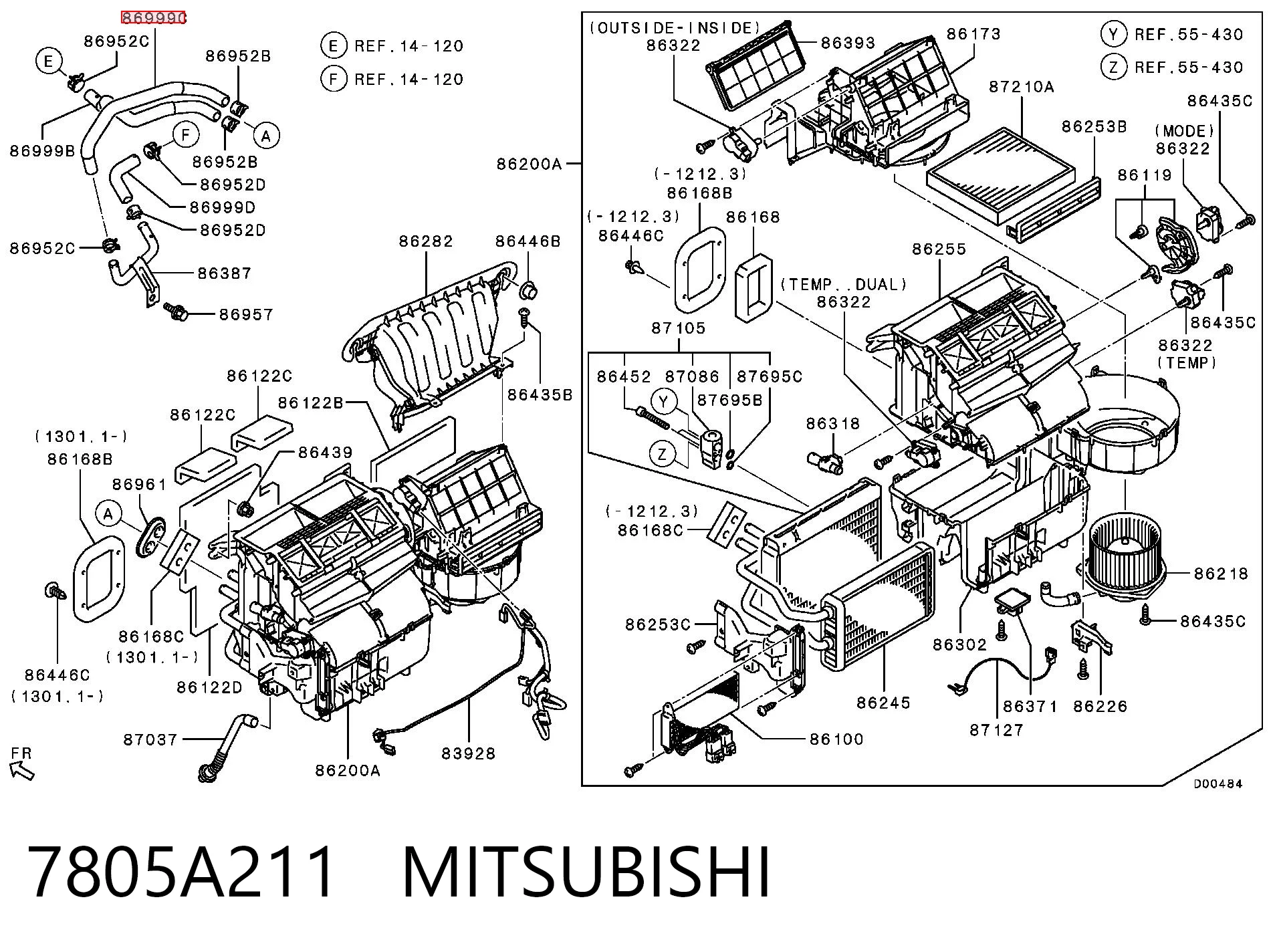 7805A211 Mitsubishi