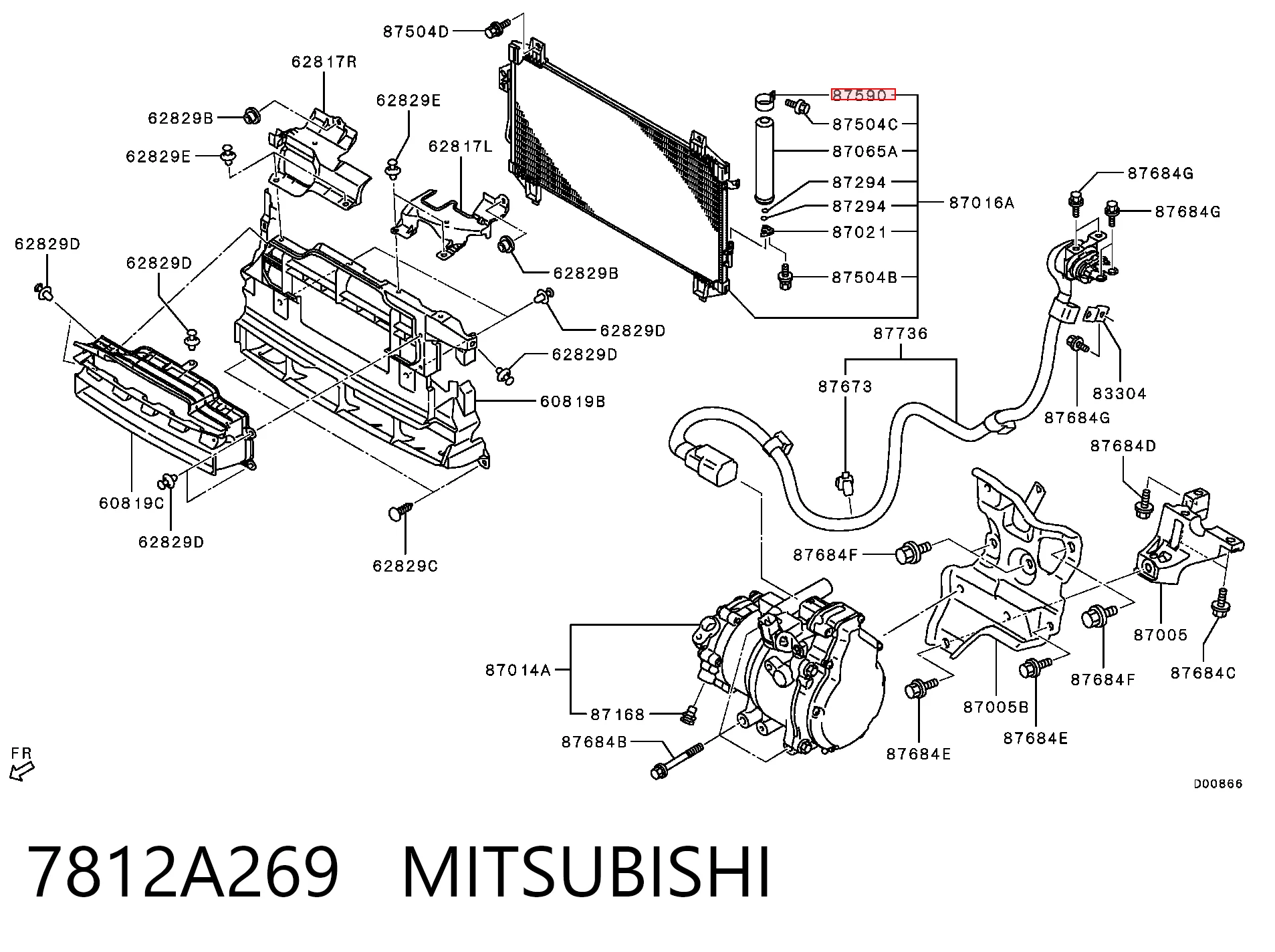 7812A269 Mitsubishi