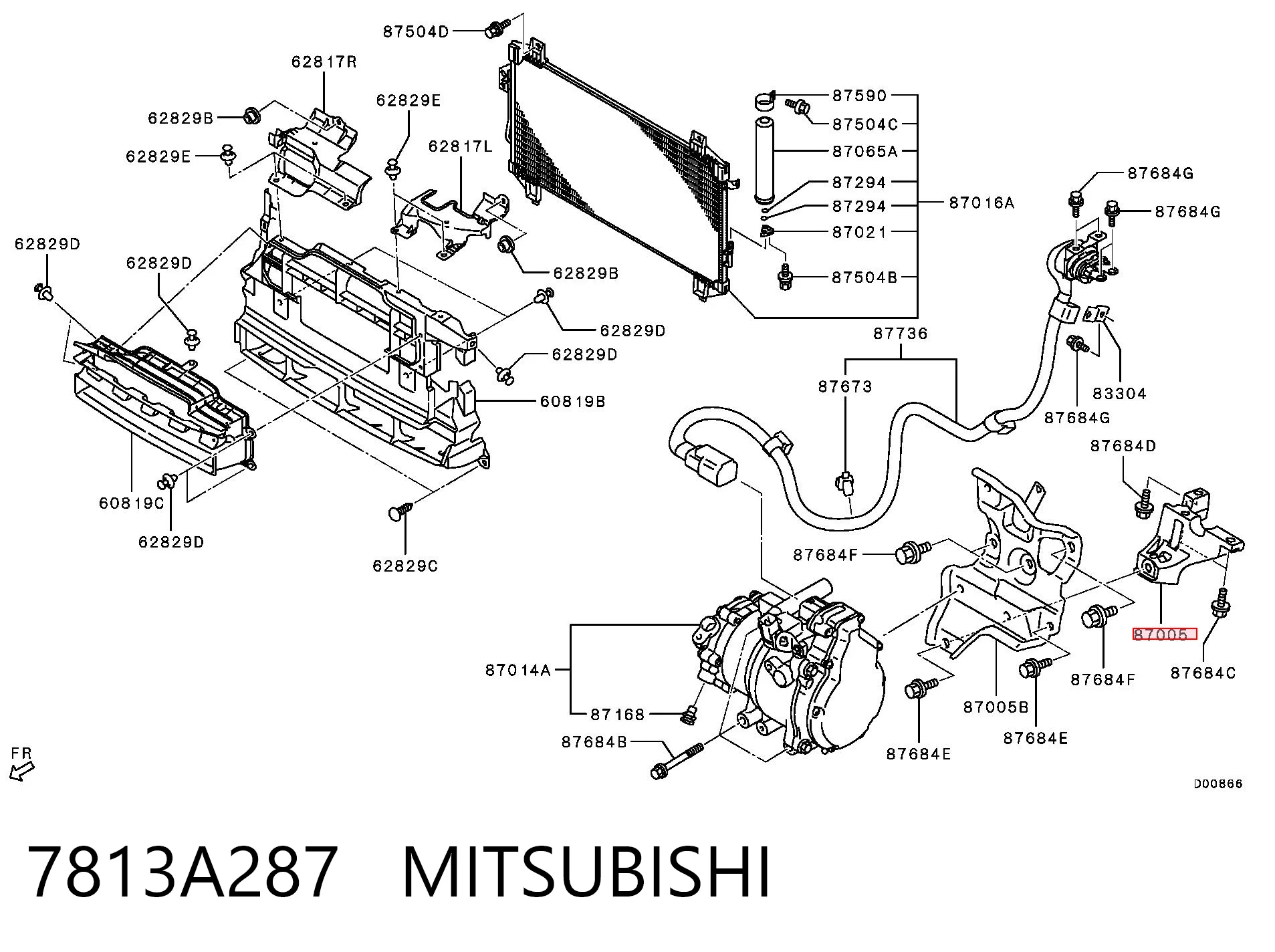 7813A287 Mitsubishi