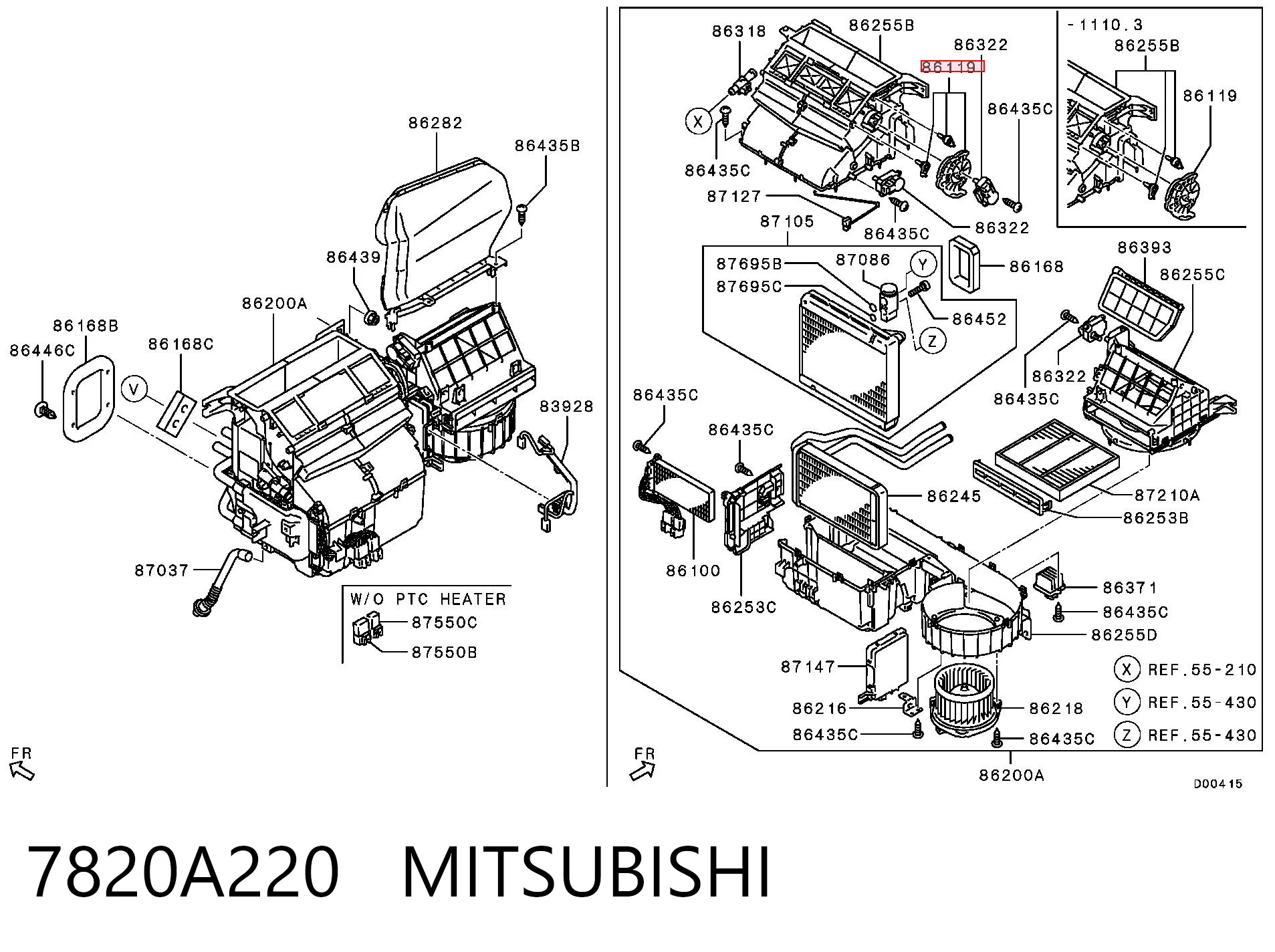 7820A220 MITSUBISHI