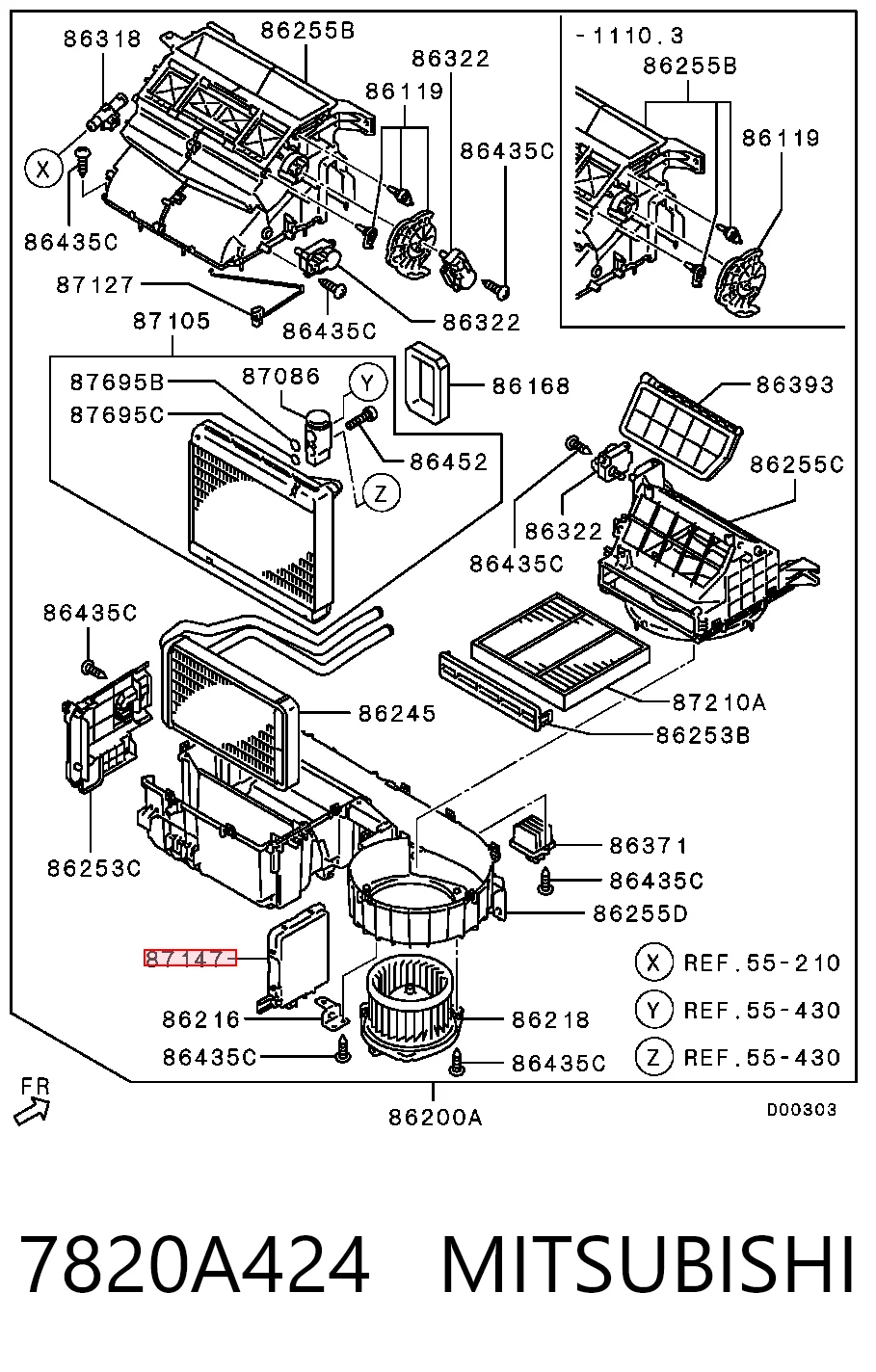 7820A424 Mitsubishi