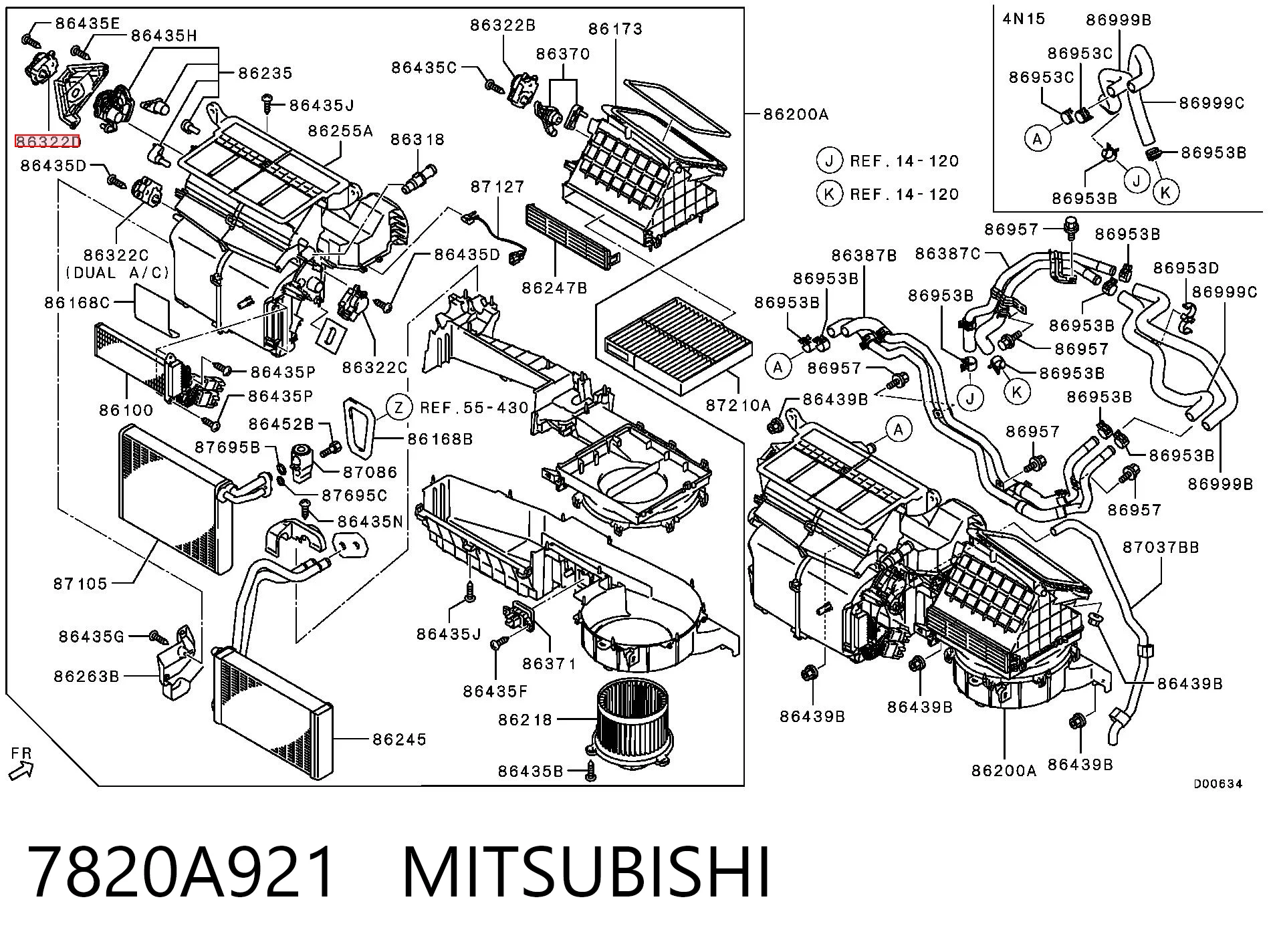7820A921 Mitsubishi