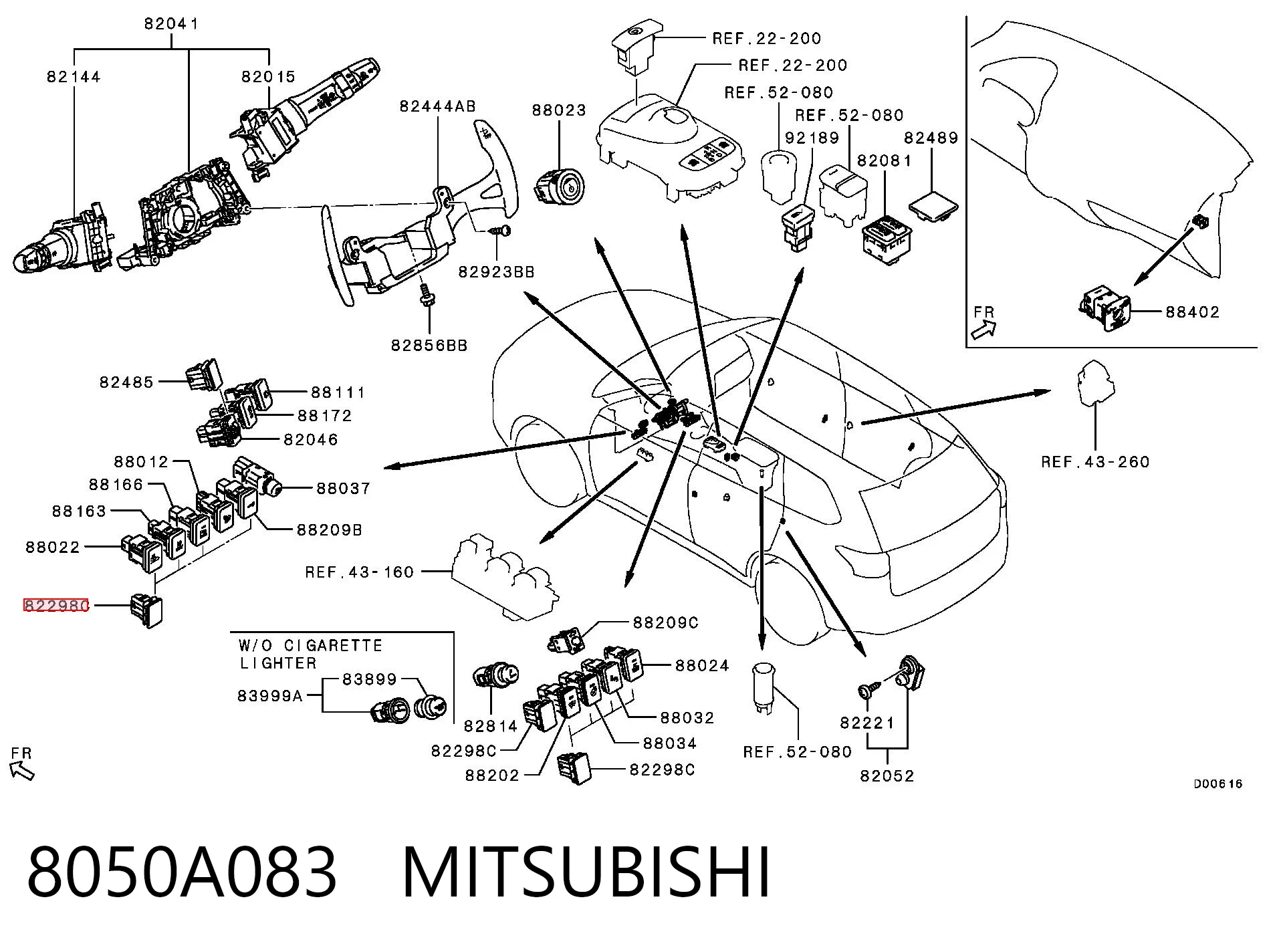 8050A083 MITSUBISHI