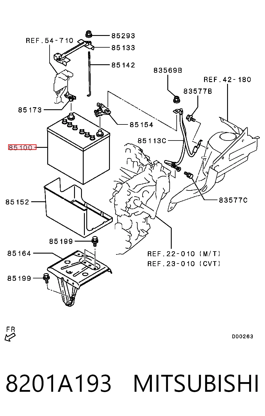 8201A193 Mitsubishi