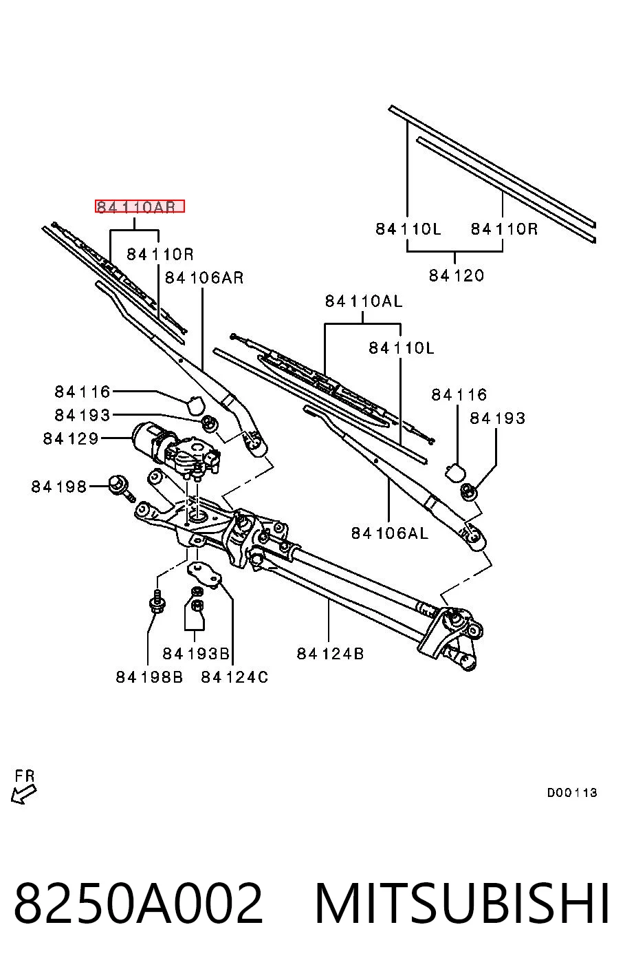 8250A002 Mitsubishi