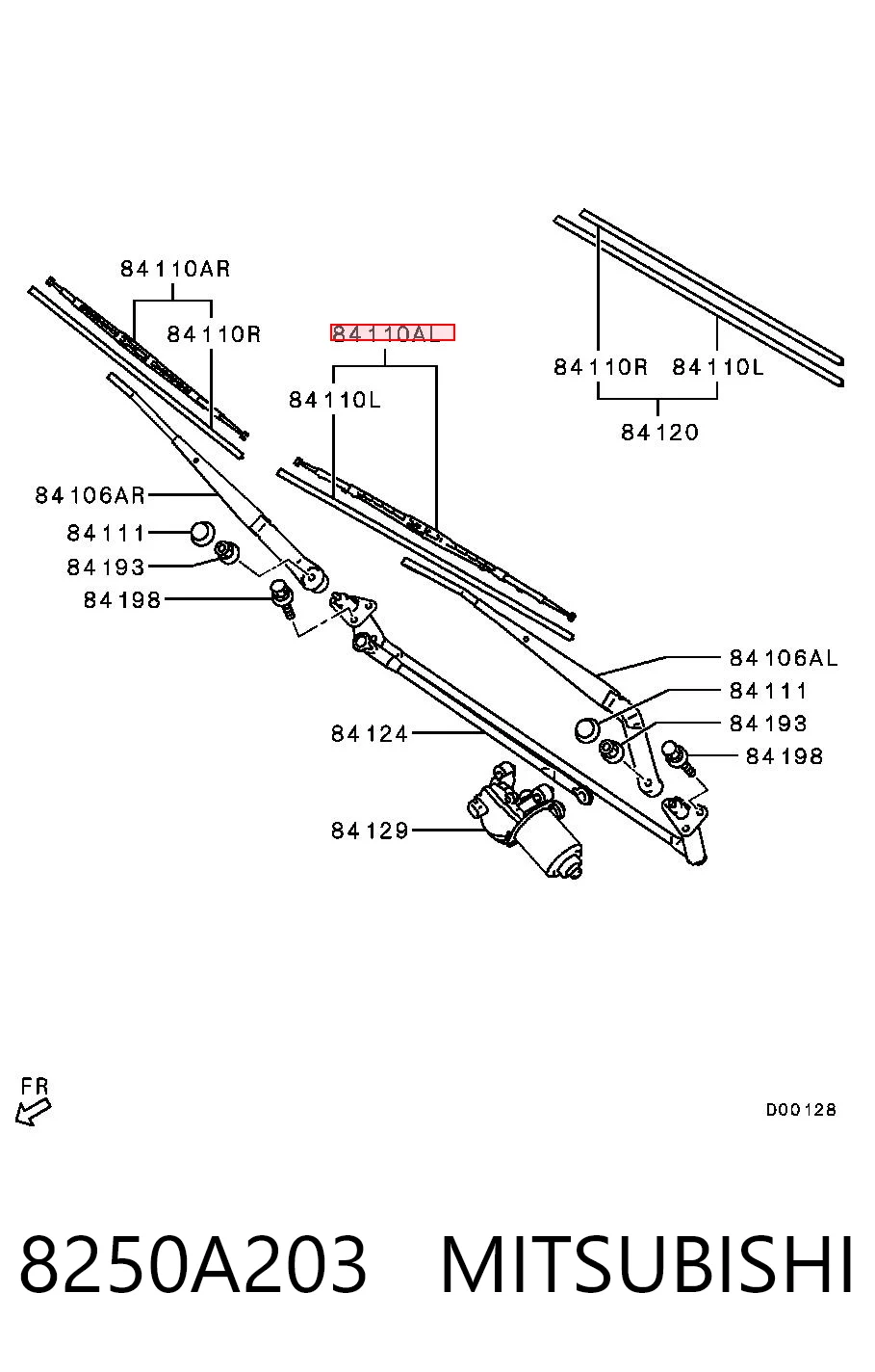 Comprar Escobilla del limpiaparabrisas del lado del conductor Nissan Almera II N16