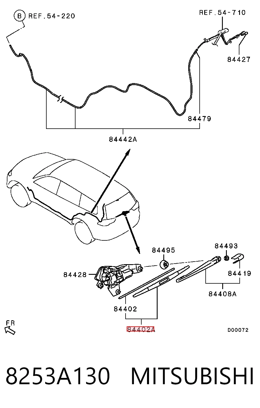Escobilla del limpiaparabrisas trasero BMW 1 hatchback (F20) (2011 - 2019) precio, desde 7,86 EUR