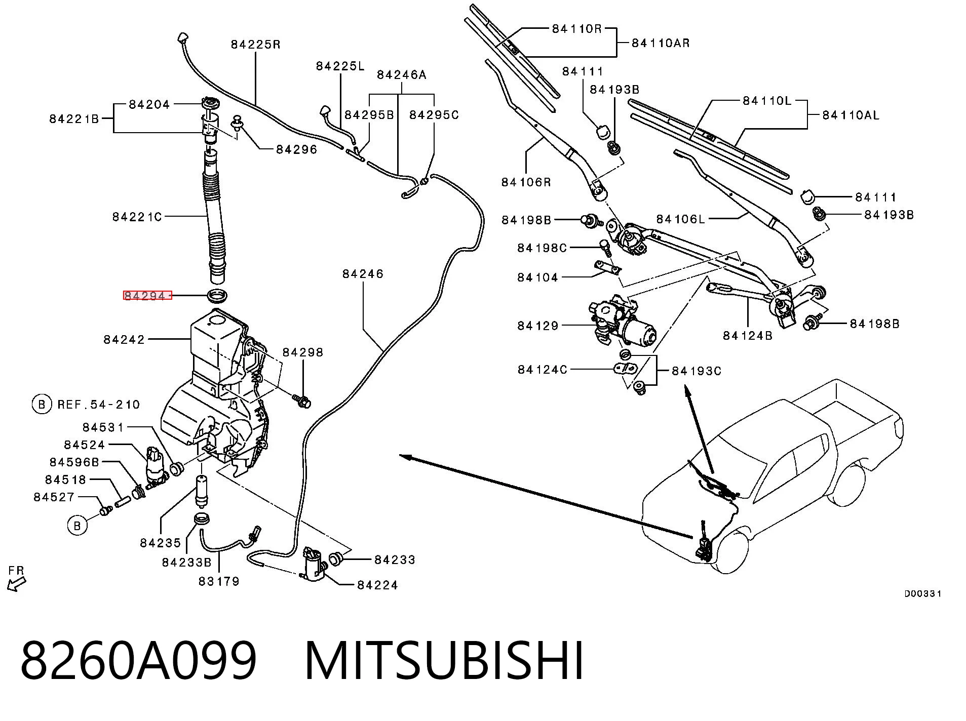 8260A099 Mitsubishi