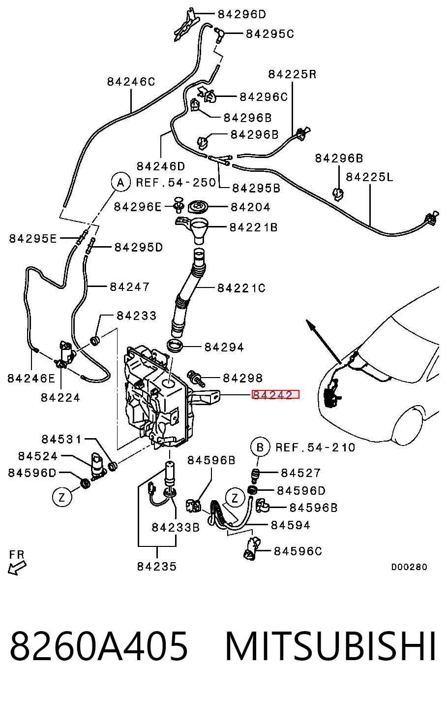8260A405 Mitsubishi